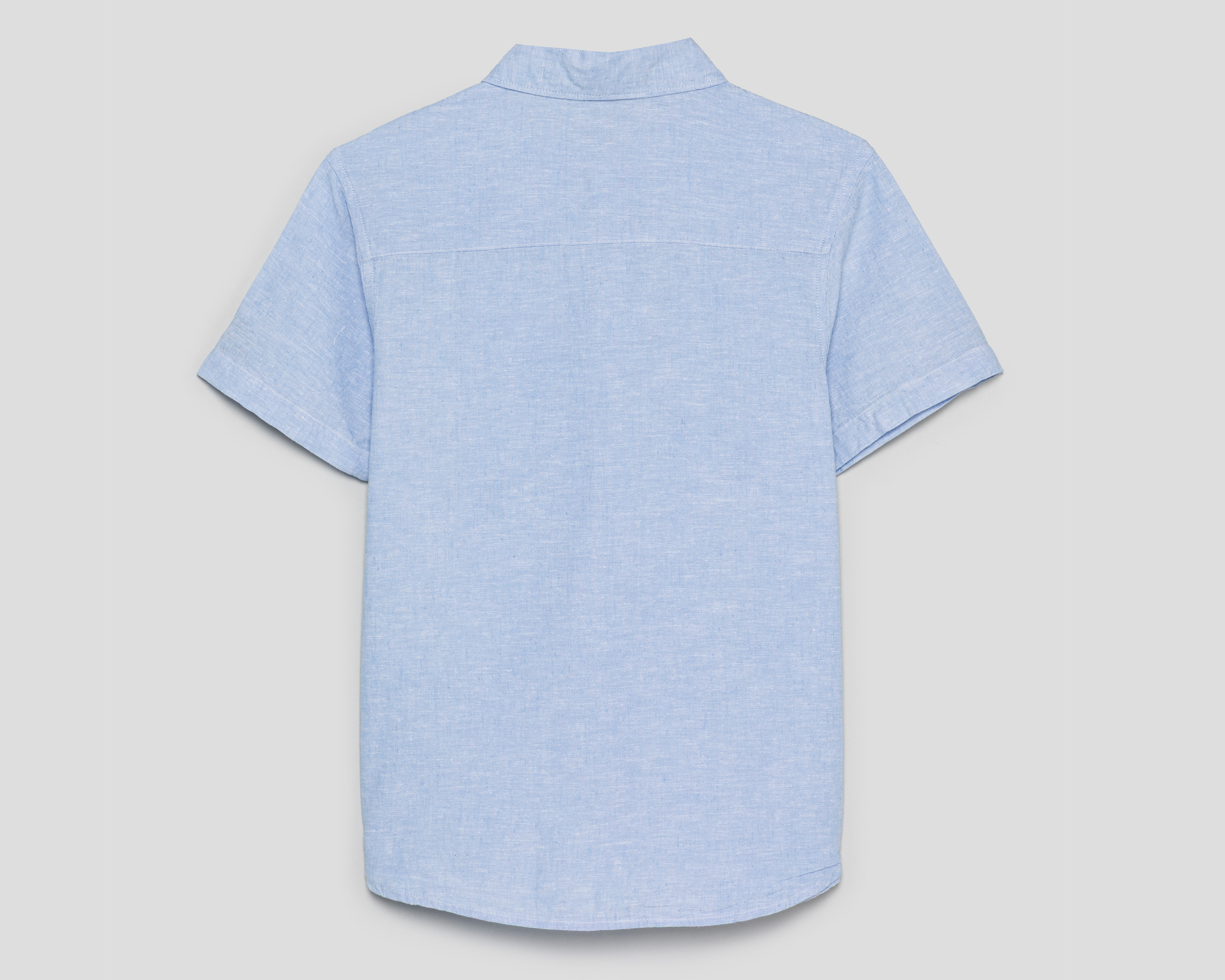 Foto 3 pulgar | Foto 2 | Camisa de Cuello Americano Azul Refill para Niño