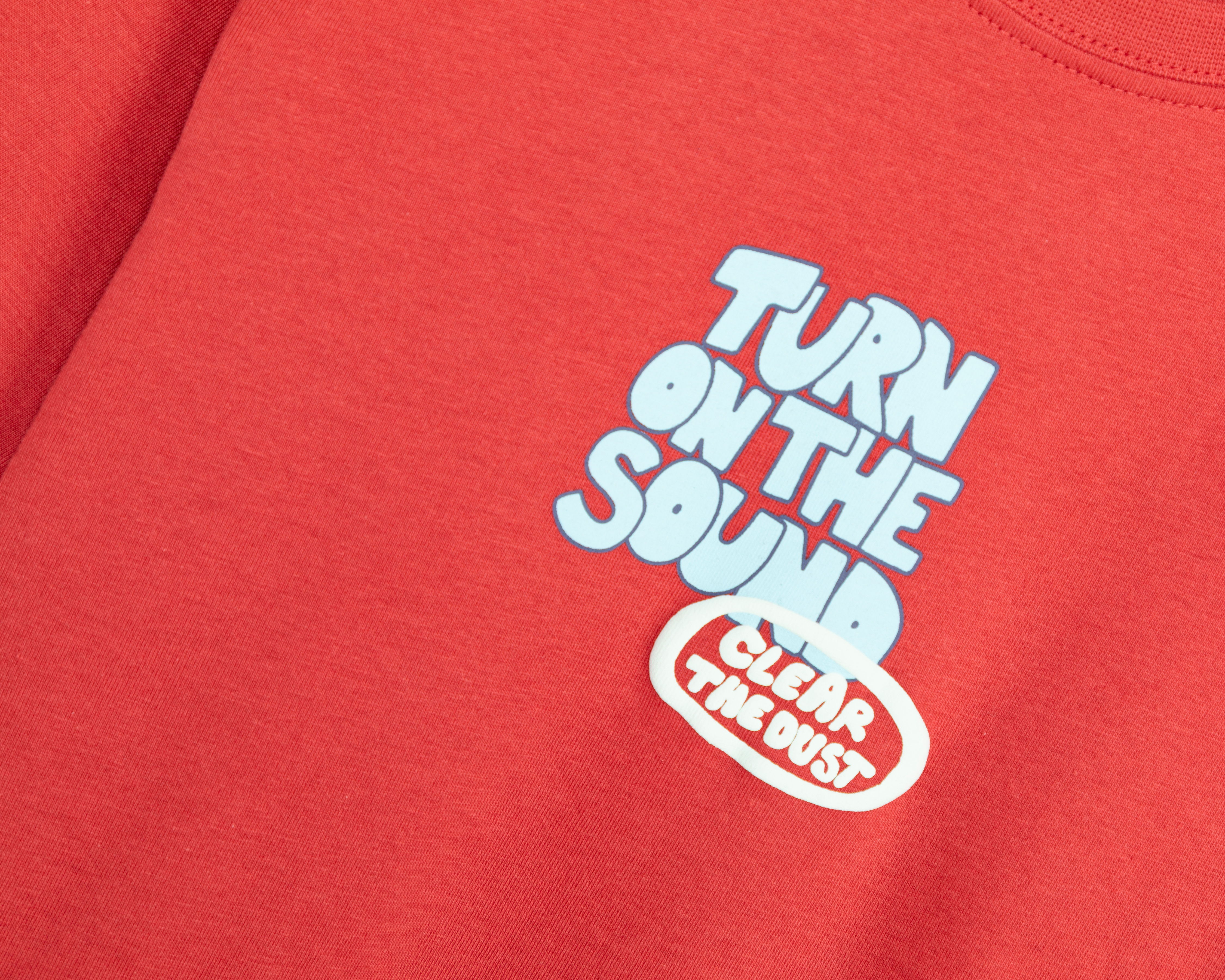 Foto 4 pulgar | Foto 3 | Playera de Cuello Redondo Roja Refill para Niño