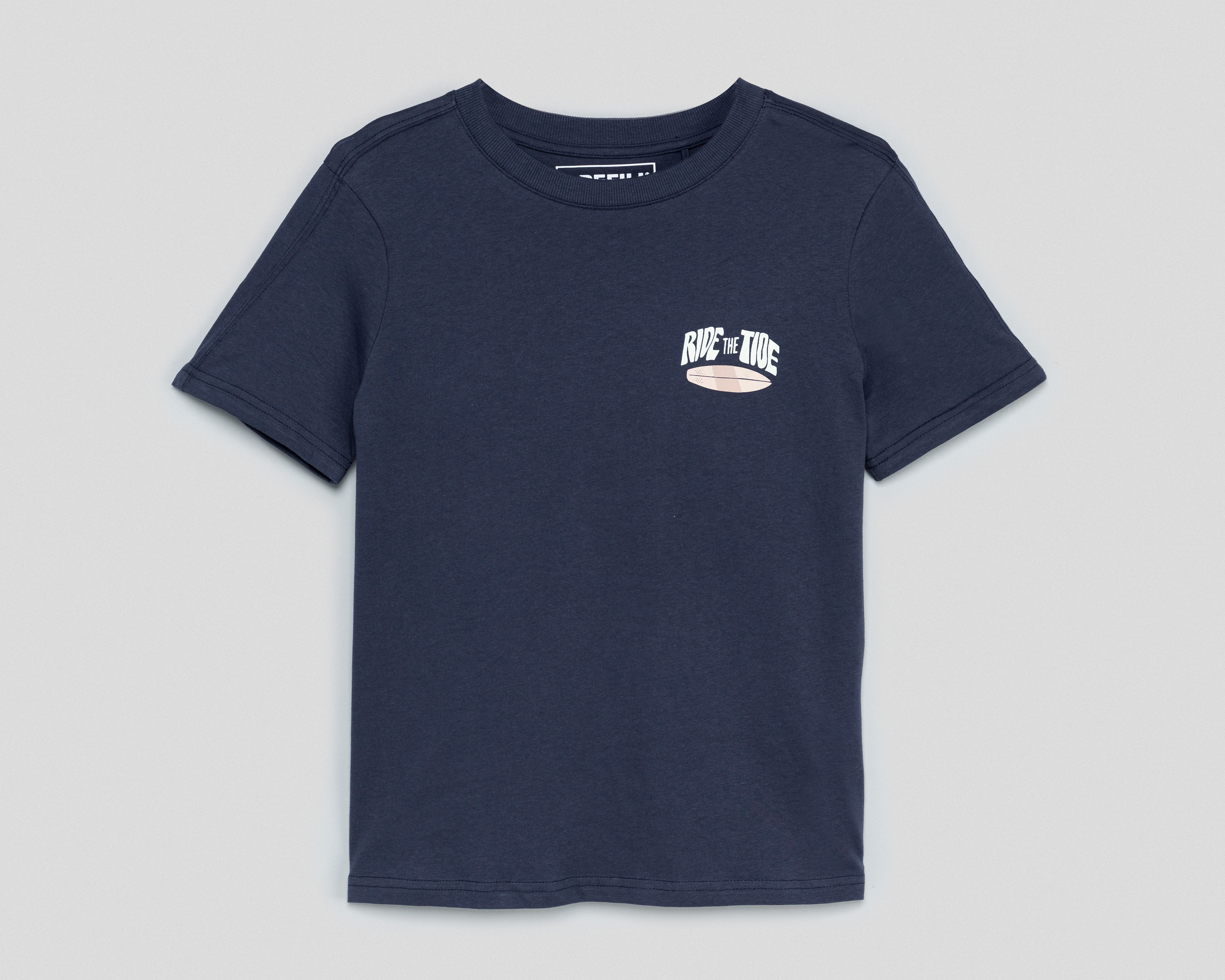 Foto 1 | Foto 1 | Playera de Cuello Redondo Azul Refill para Niño