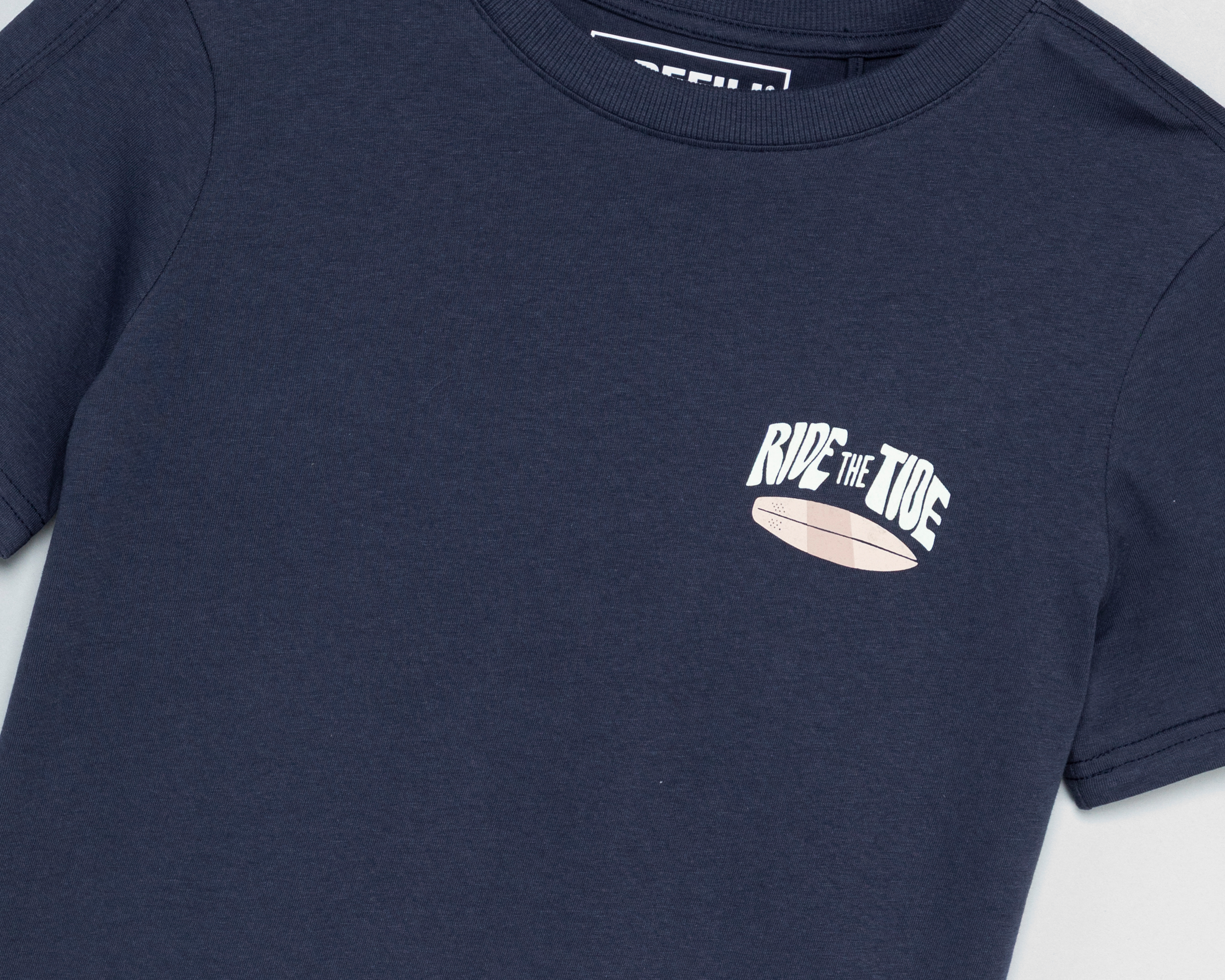 Foto 3 | Foto 3 | Playera de Cuello Redondo Azul Refill para Niño