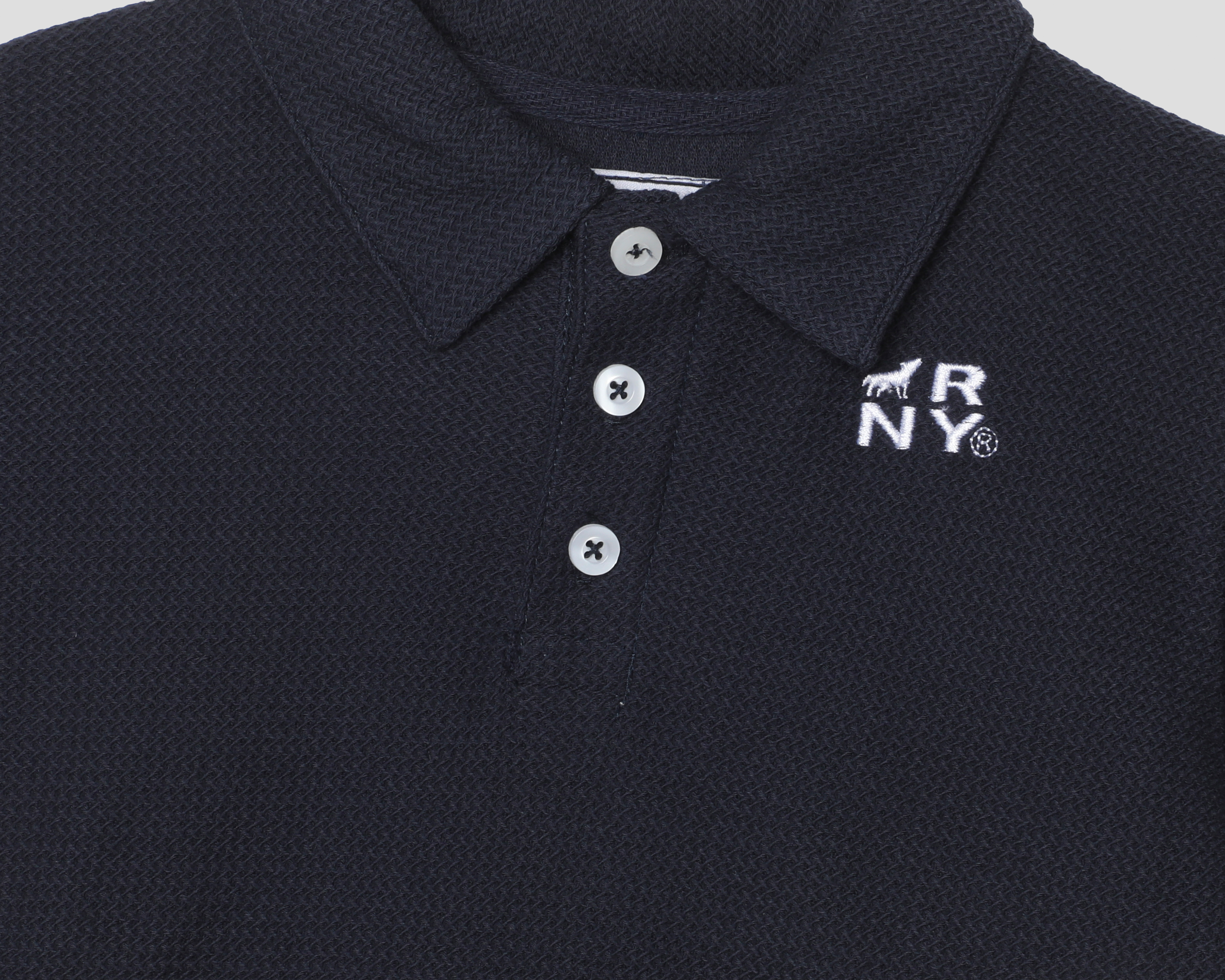 Foto 4 pulgar | Foto 3 | Playera Polo Refill Azul para Niño