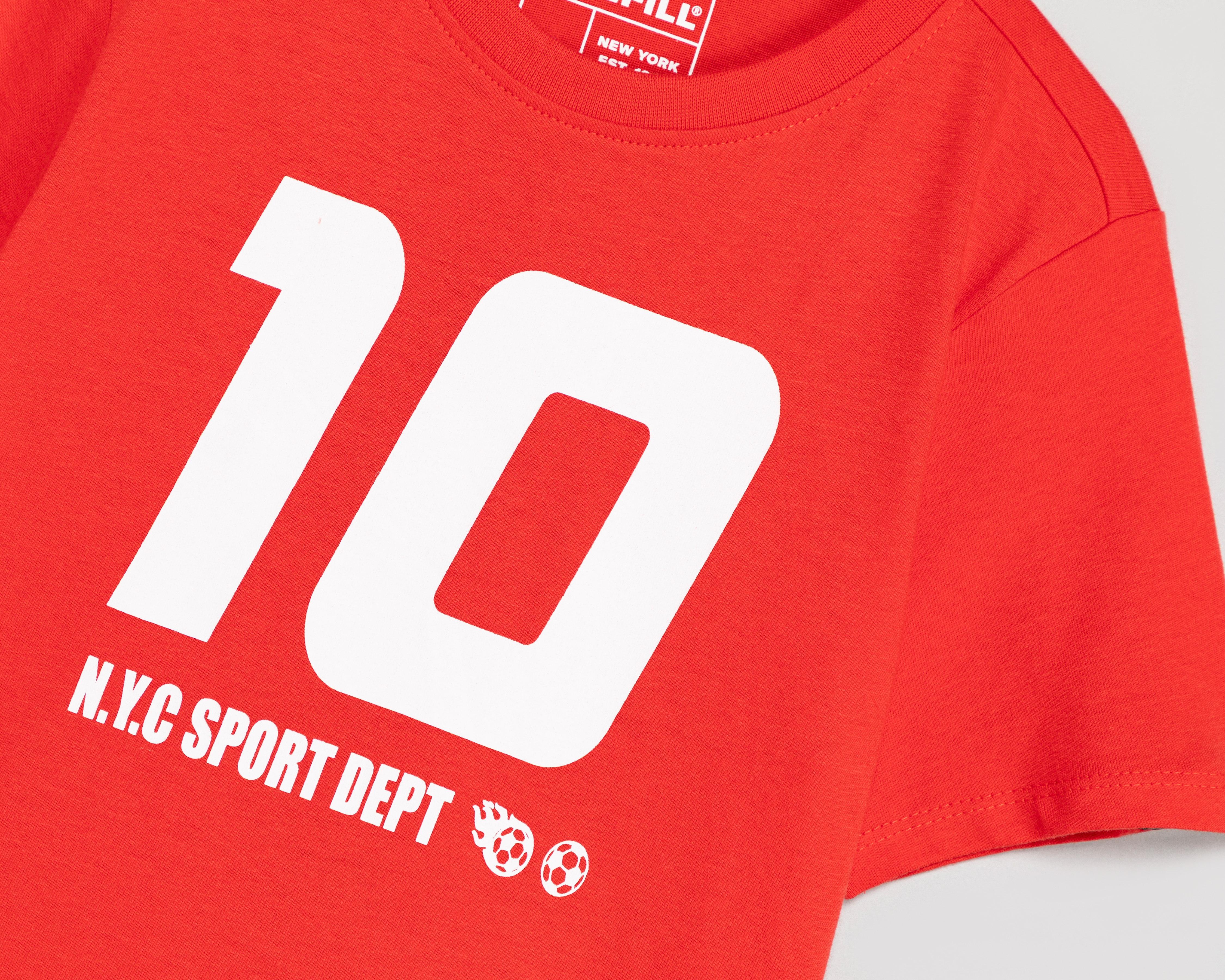 Foto 4 pulgar | Foto 3 | Playera de Cuello Redondo Multicolor Refill para Niño 3 Piezas