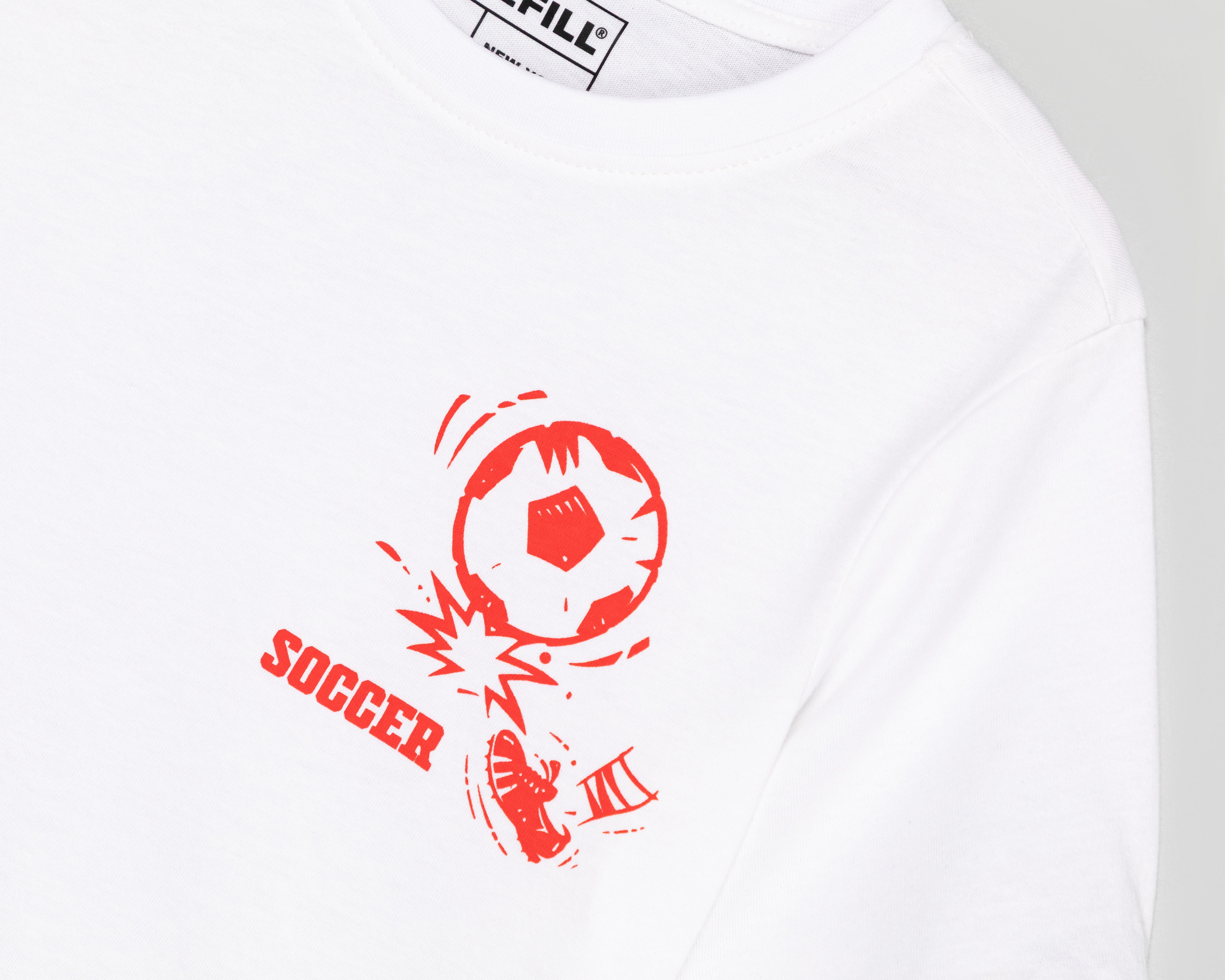 Foto 5 | Foto 5 | Playera de Cuello Redondo Multicolor Refill para Niño 3 Piezas