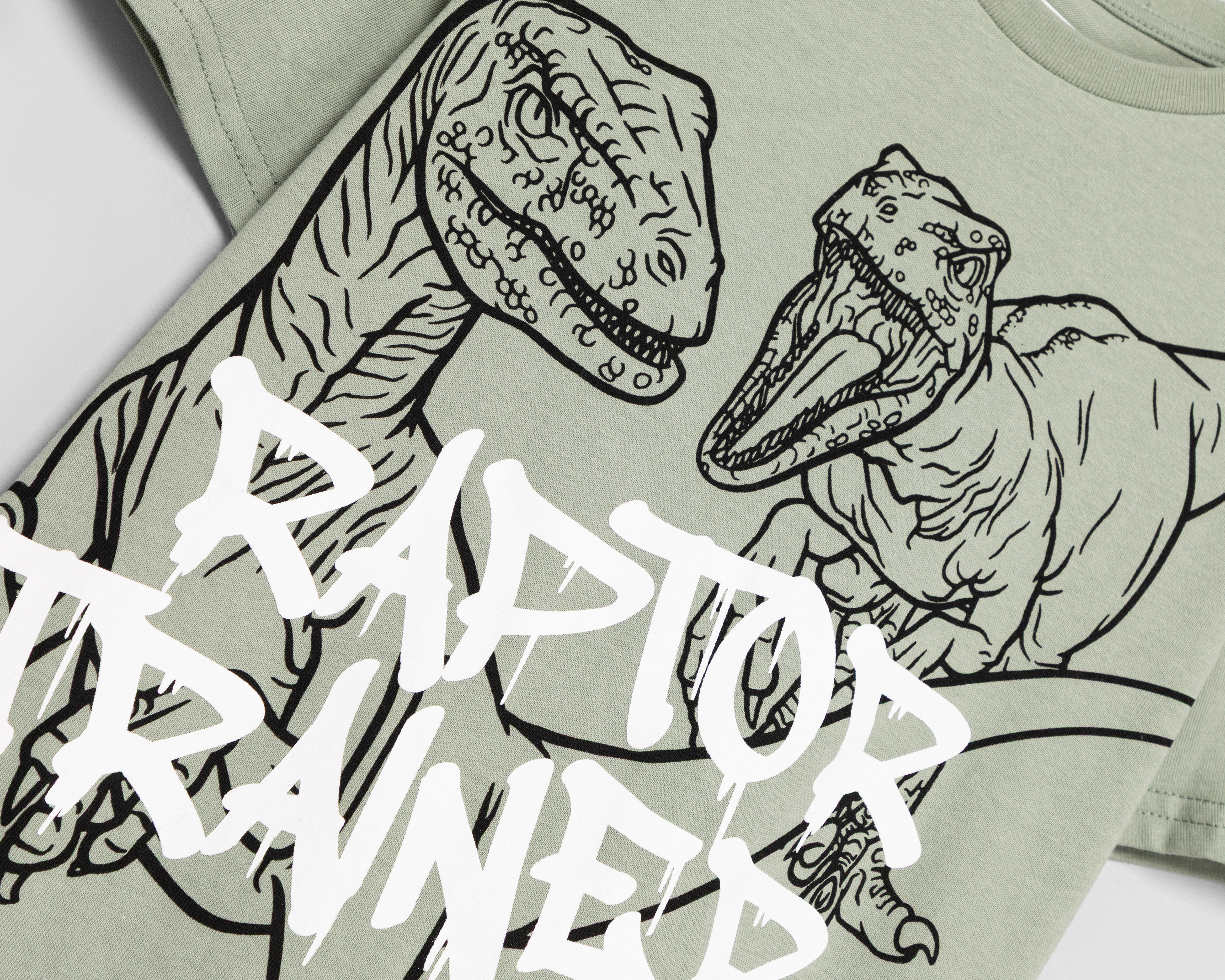 Foto 3 | Foto 3 | Playera de Cuello Redondo Verde Refill para Niño