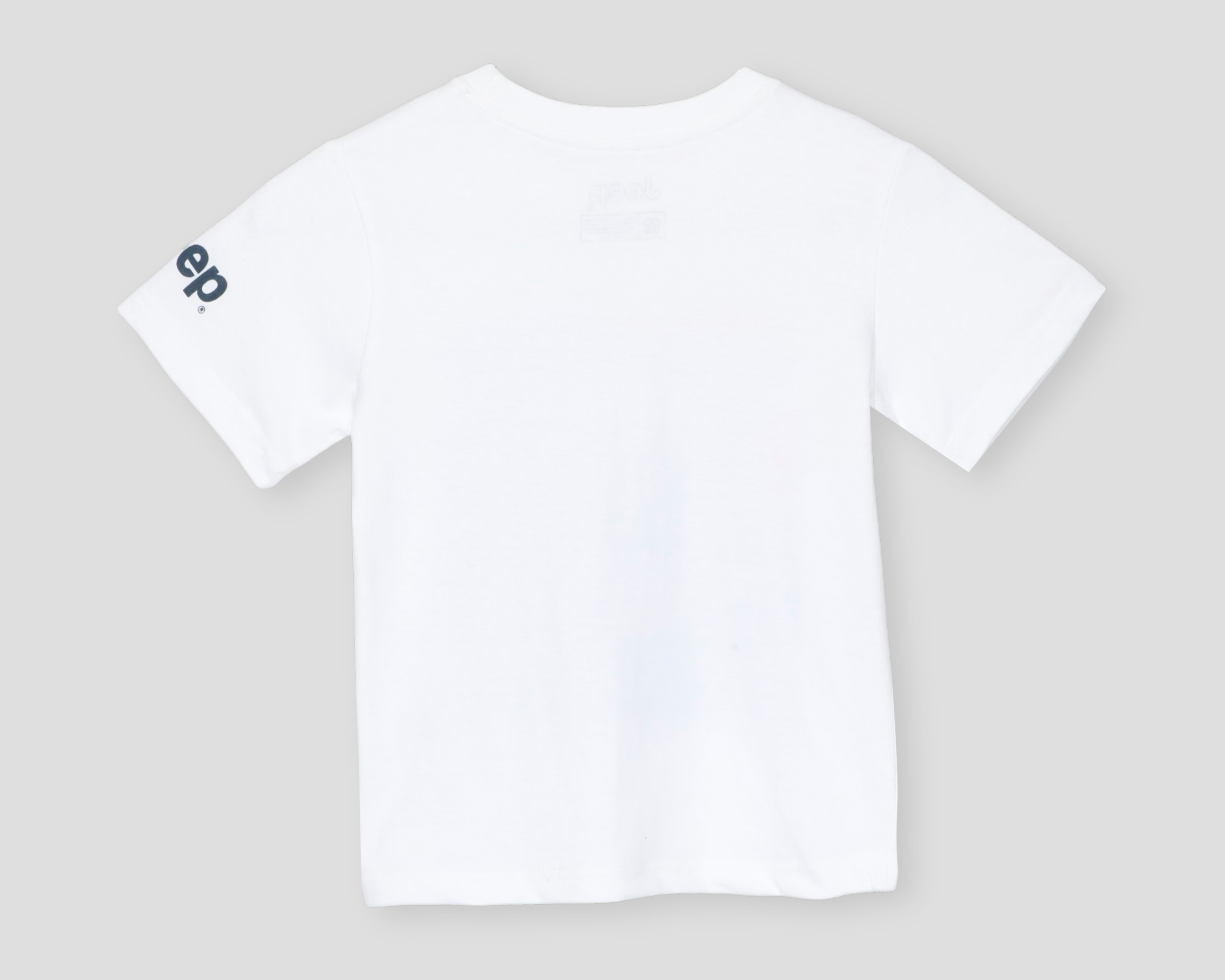 Foto 3 pulgar | Foto 2 | Playera de Cuello Redondo Blanca Jeep para Niño