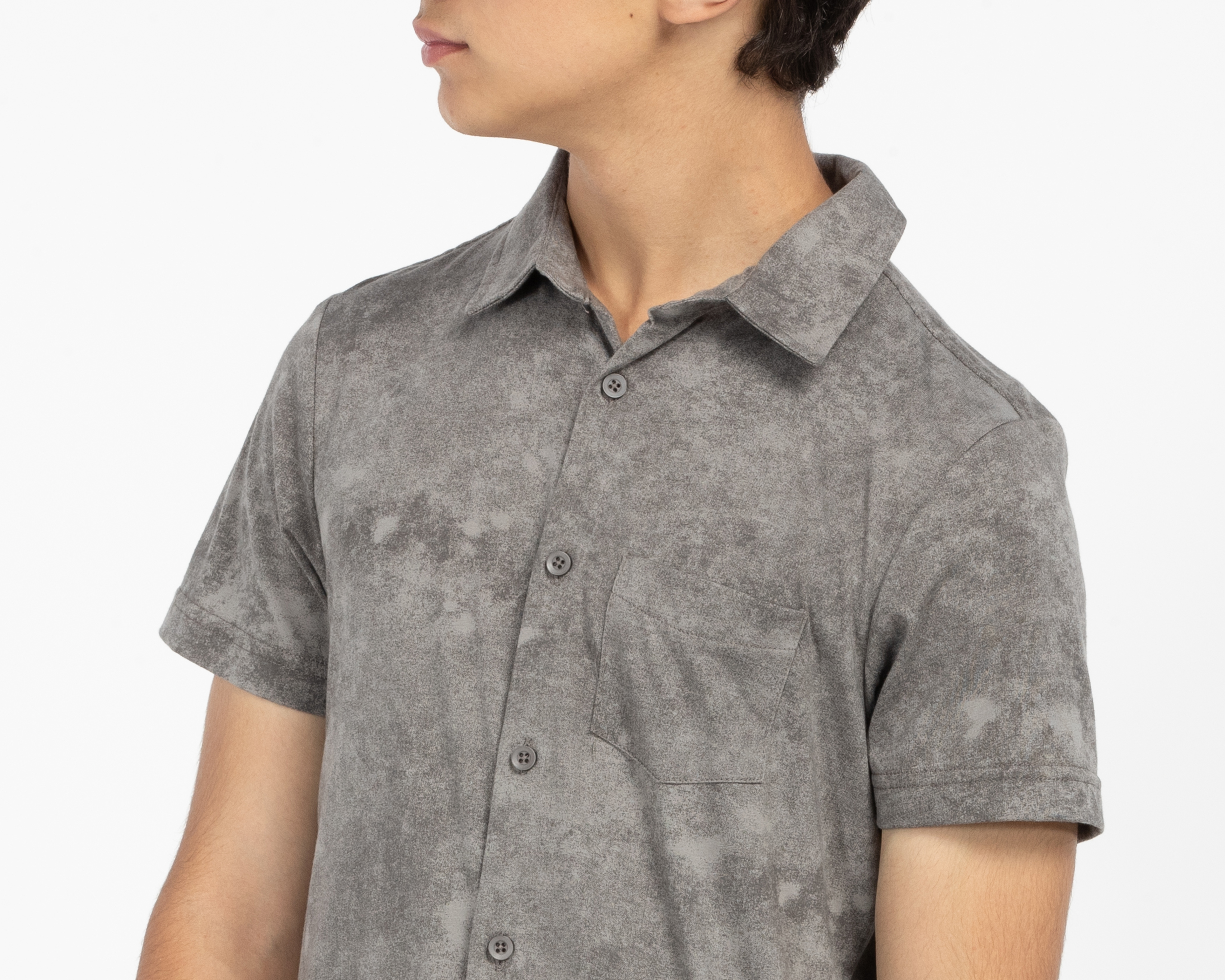 Foto 4 | Foto 4 | Camisa con Cuello Americano Gris Neo*City para Niño