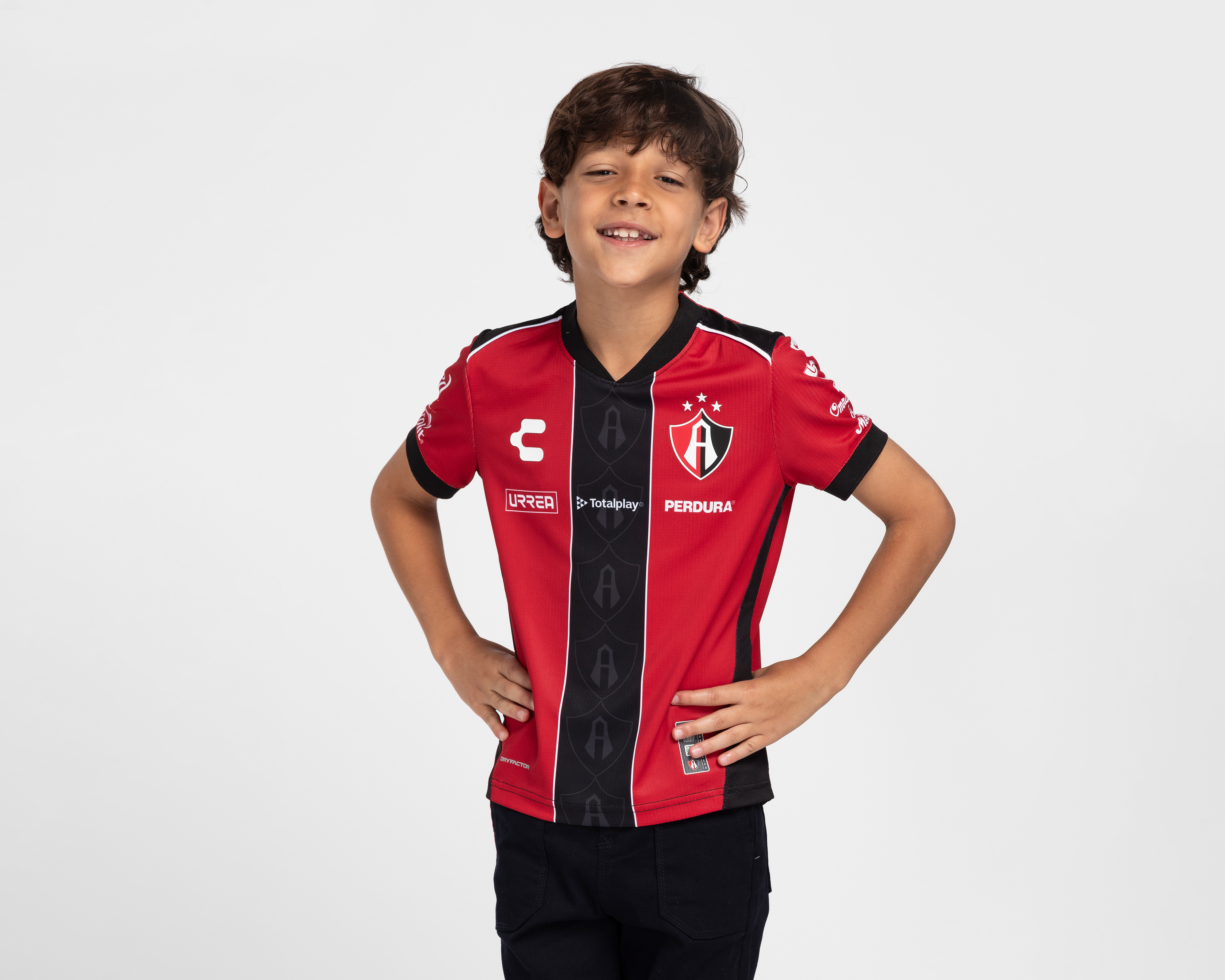 Jersey Charly Atlas Local 25/26 para Niño