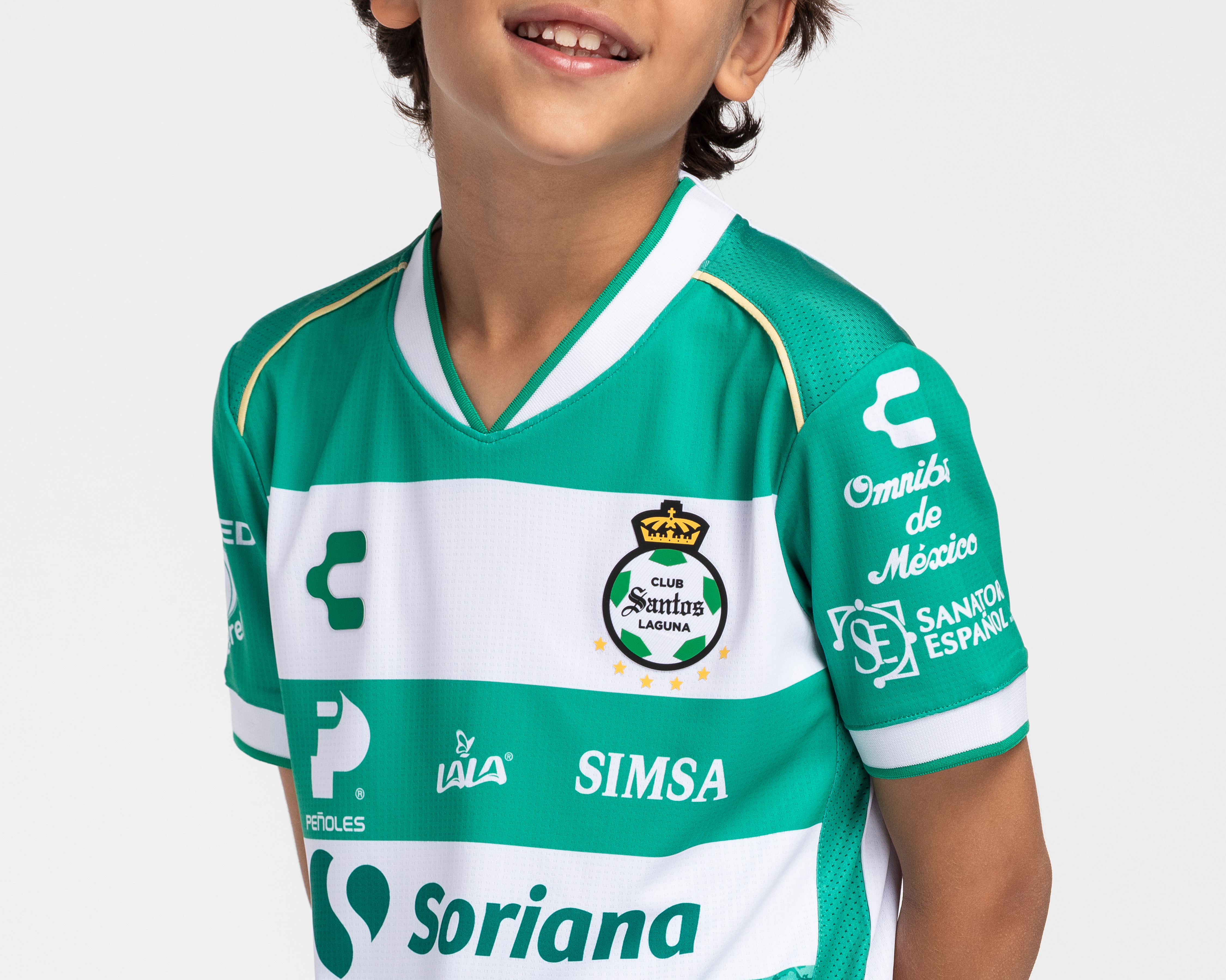 Foto 5 pulgar | Foto 4 | Jersey Charly Club Santos Laguna Local 25/26 para Niño