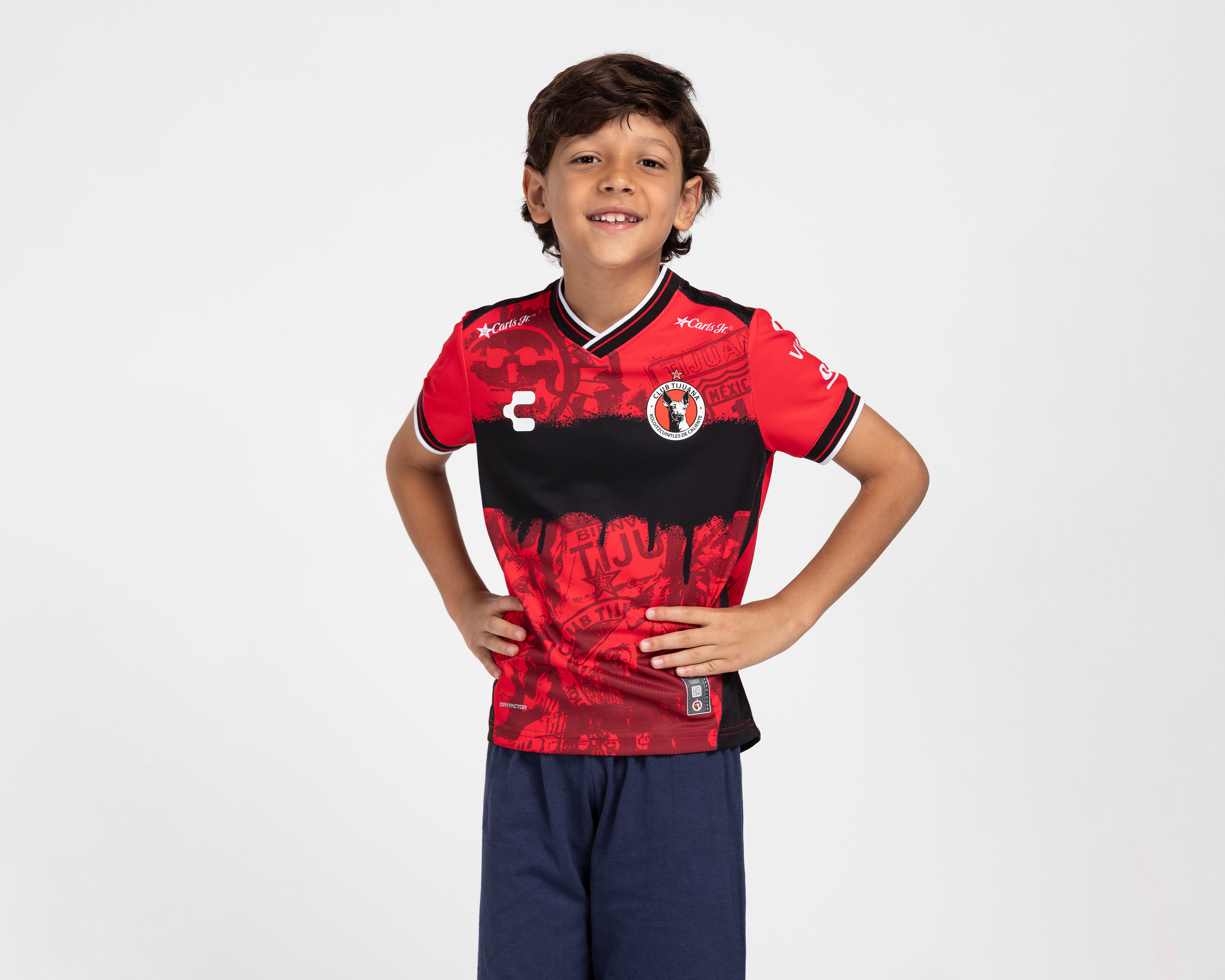 Jersey Charly Xolos de Tijuana Local 25/26 para Niño