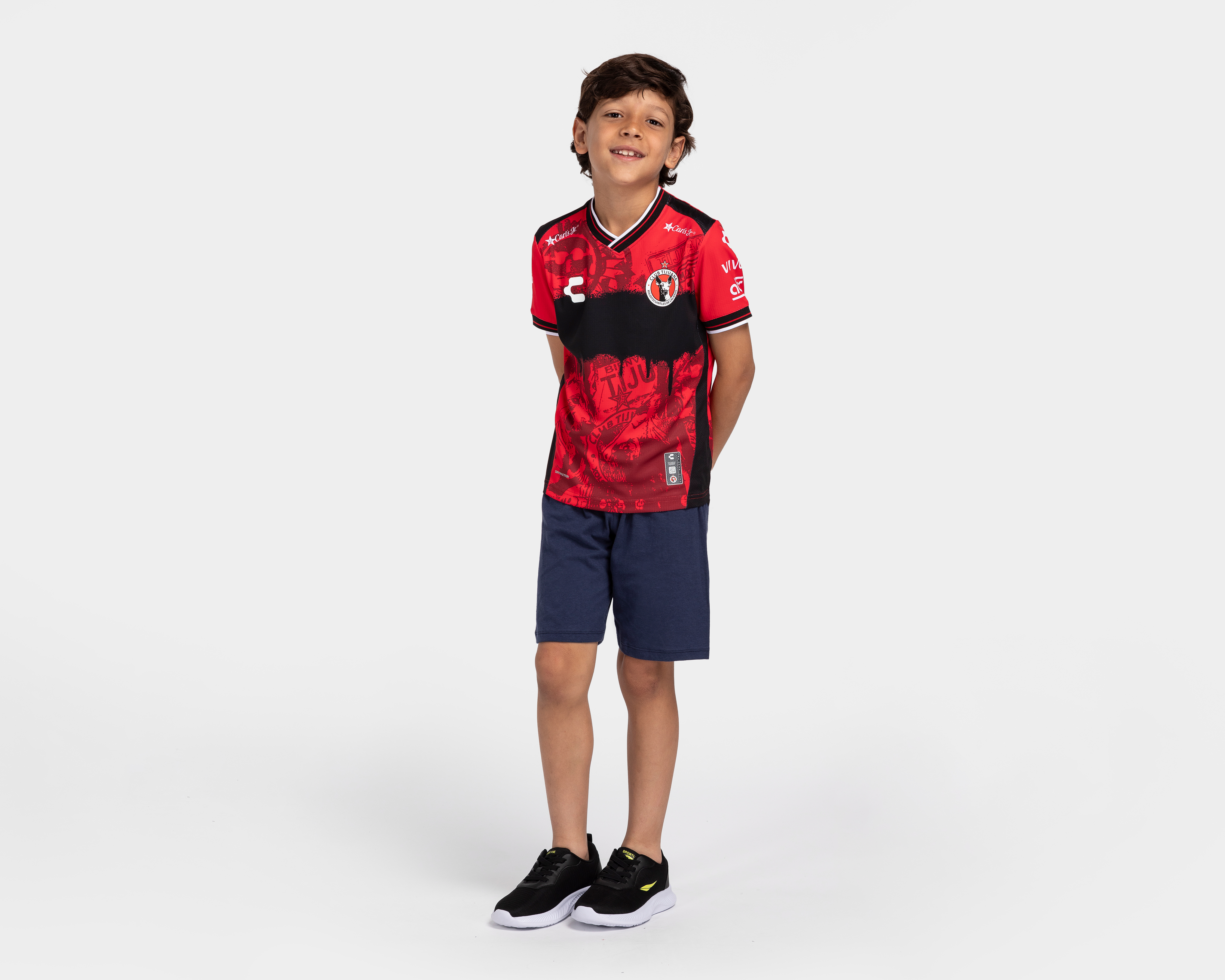 Foto 3 pulgar | Foto 2 | Jersey Charly Xolos de Tijuana Local 25/26 para Niño