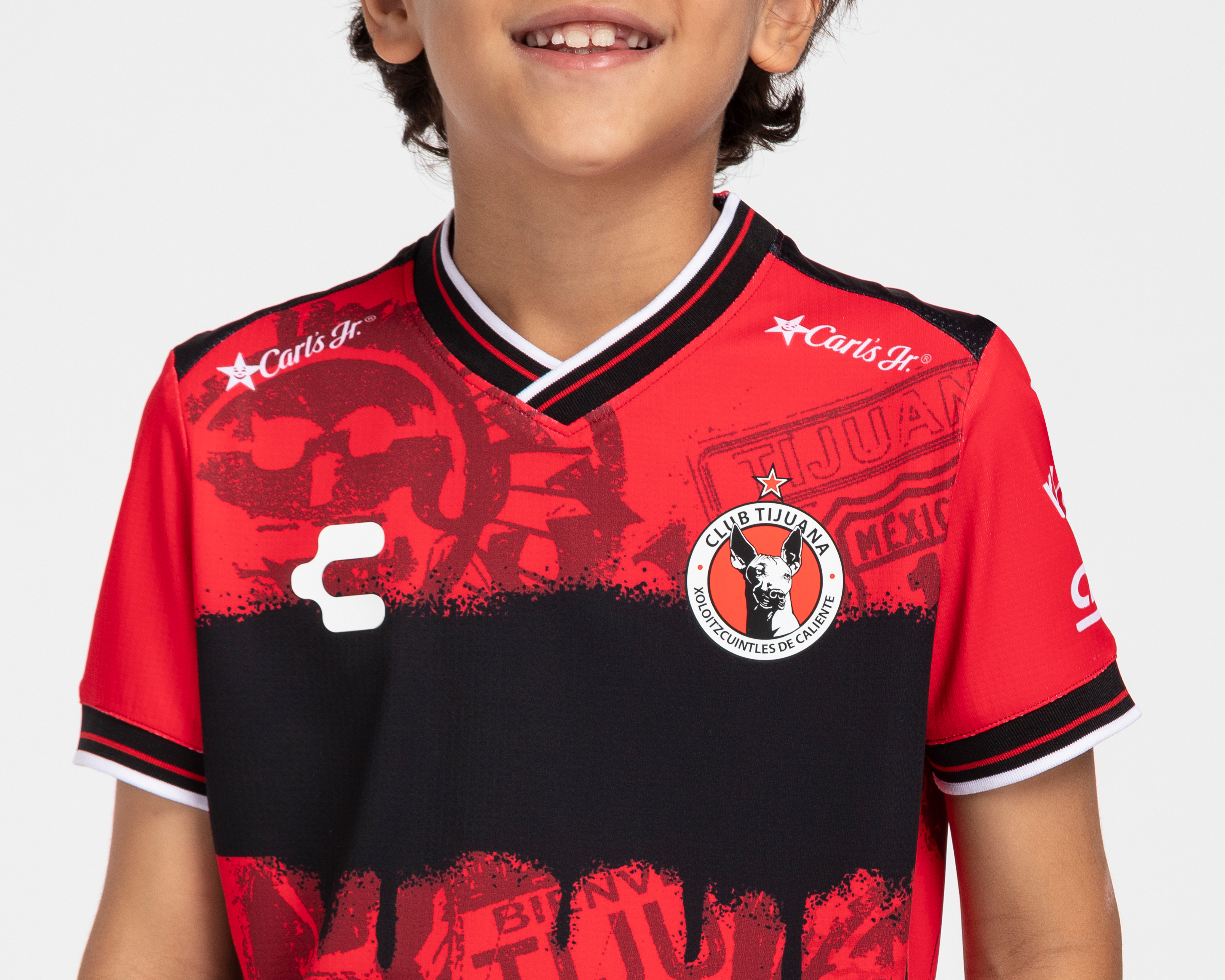 Foto 5 pulgar | Foto 4 | Jersey Charly Xolos de Tijuana Local 25/26 para Niño
