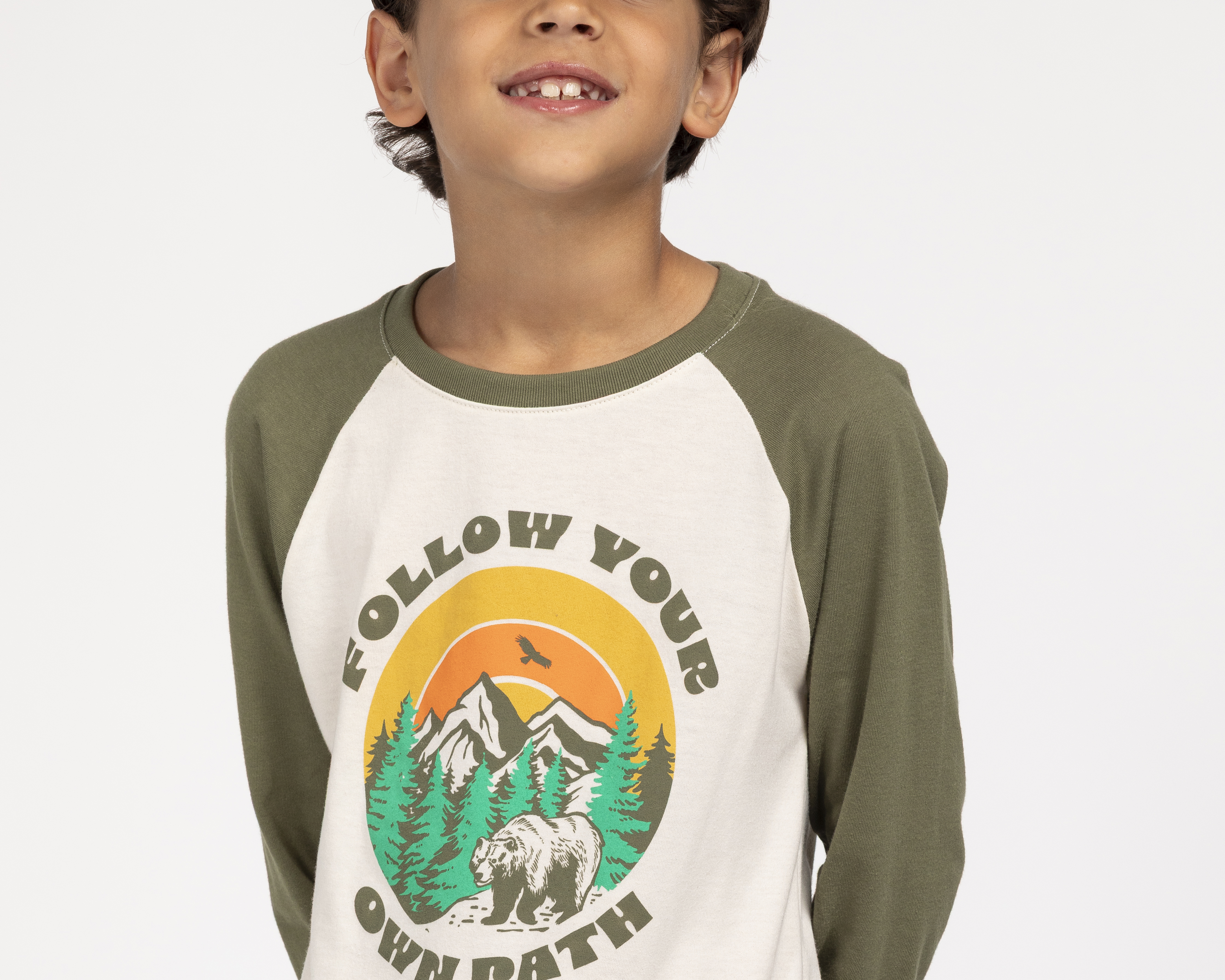 Foto 4 | Foto 4 | Playera Manga Larga Hueso Refill para Niño