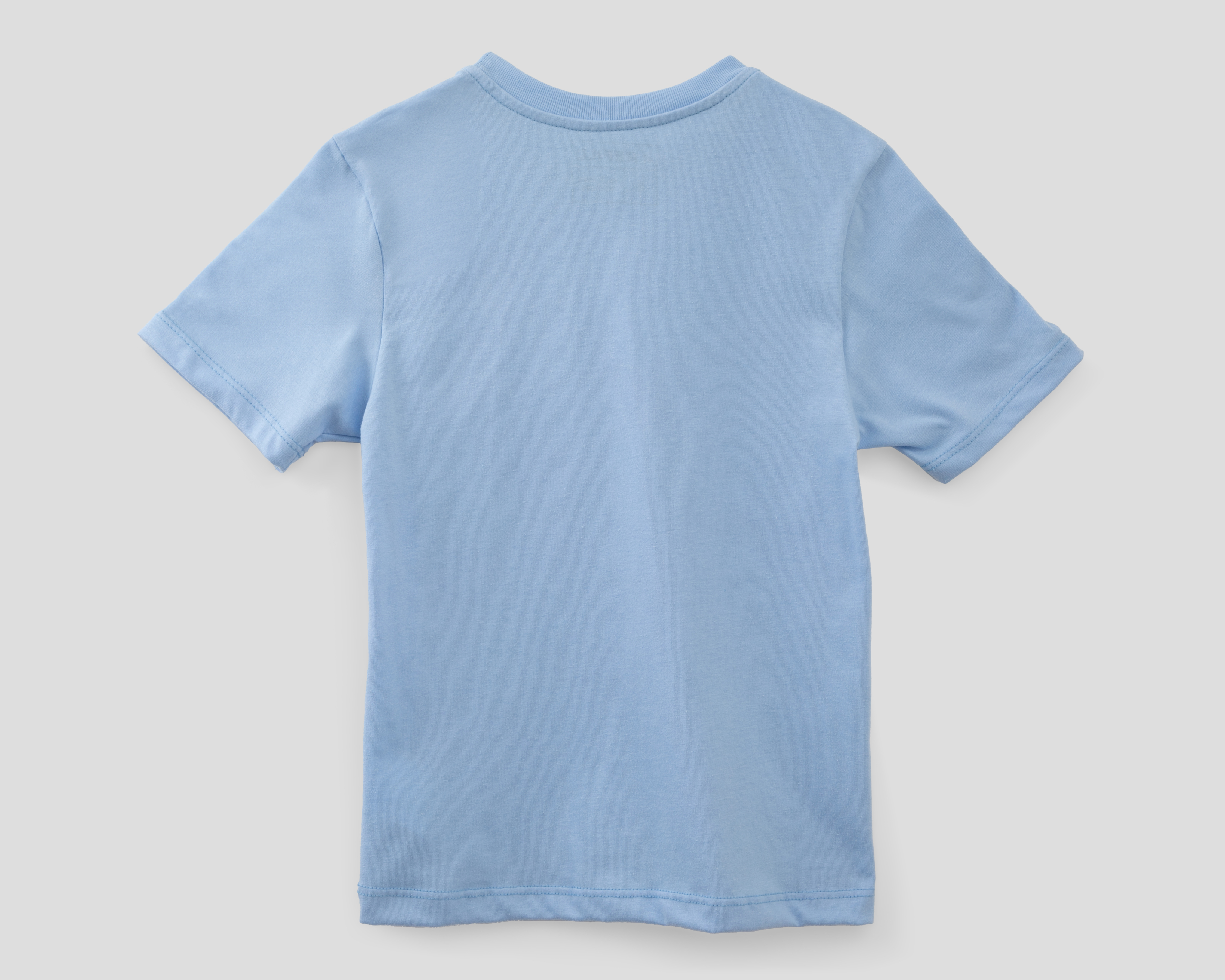 Foto 3 pulgar | Foto 2 | Playera de Cuello Redondo Azul Refill para Niño
