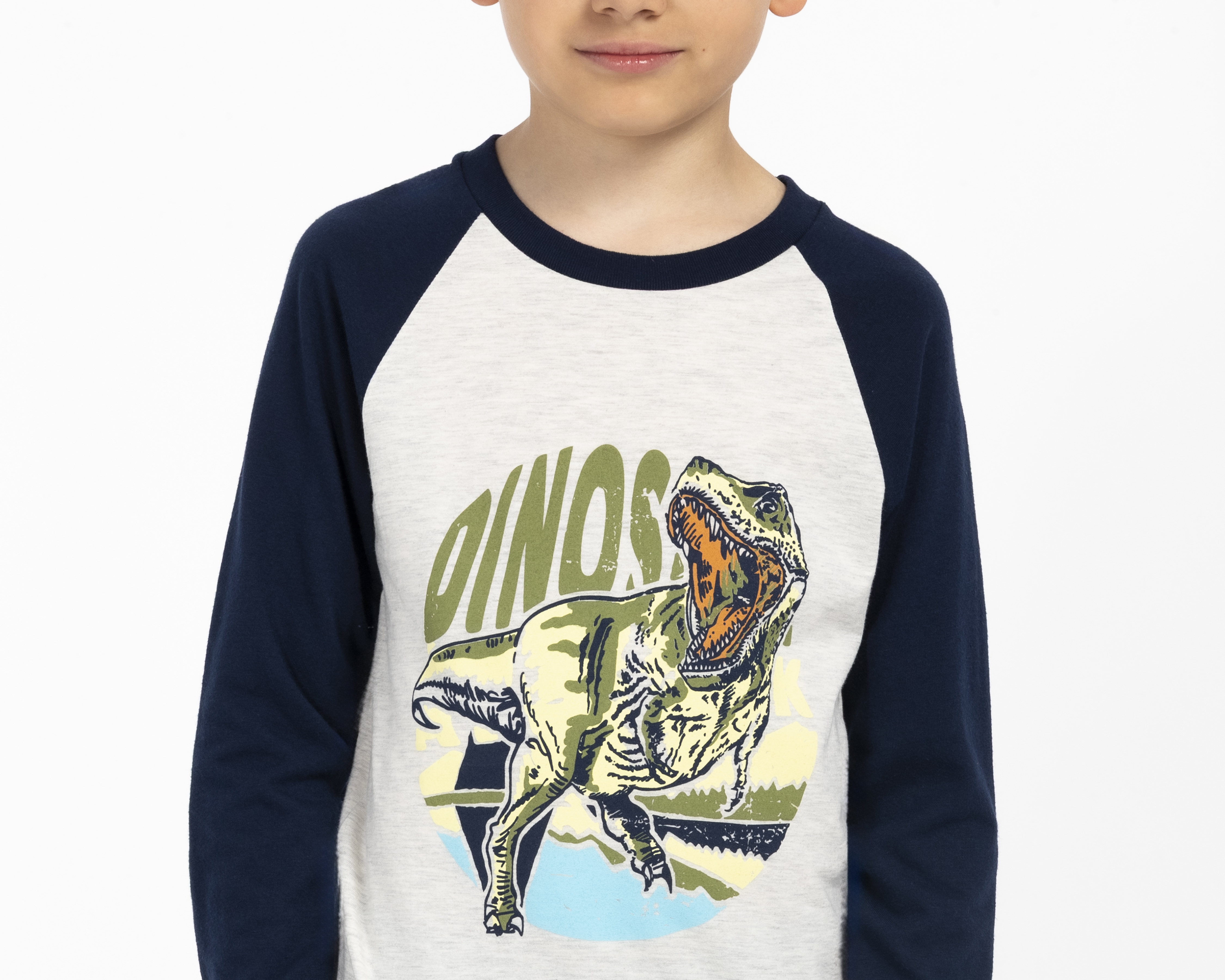 Foto 4 | Foto 4 | Playera Manga Larga Beige Refill para Niño