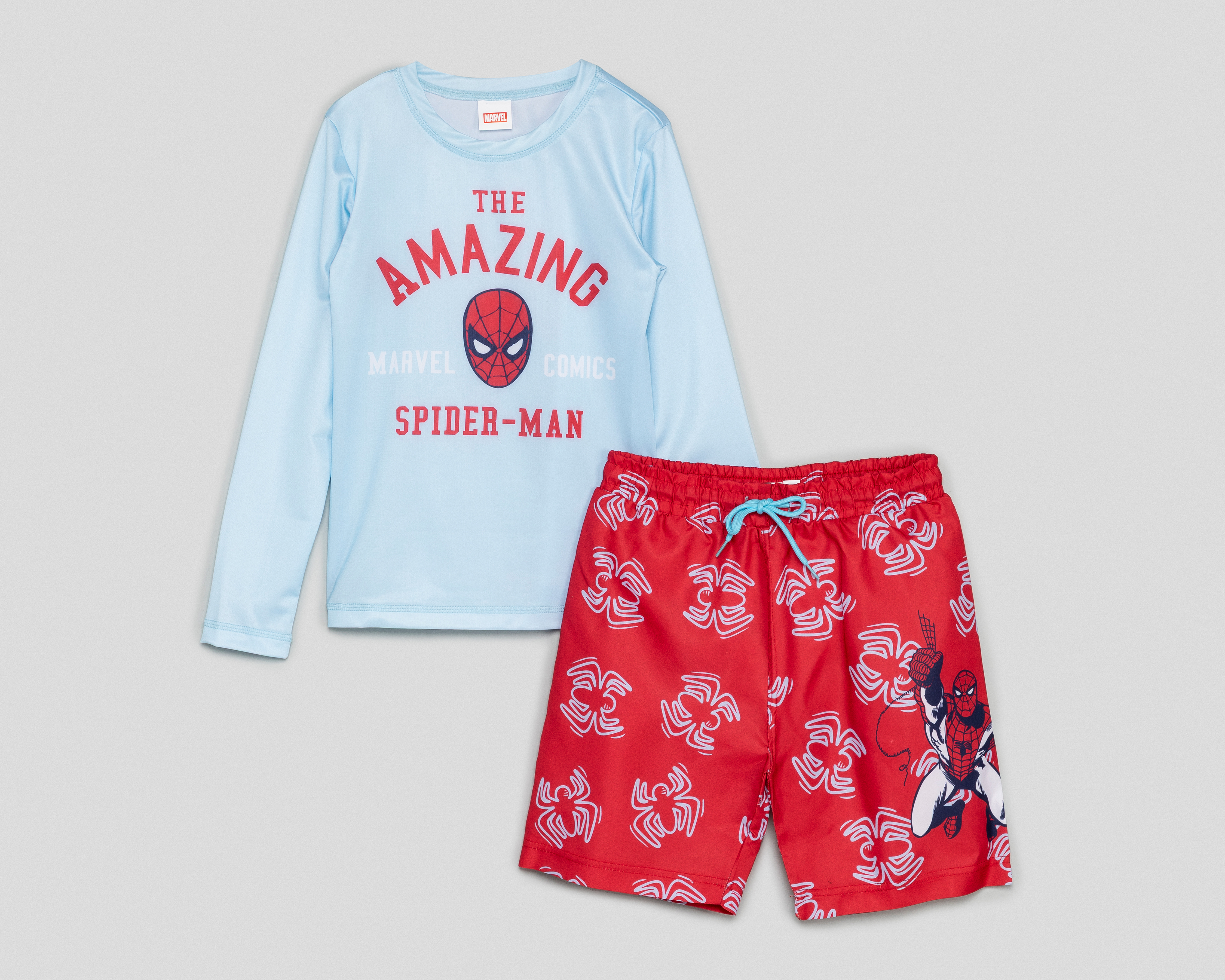 Foto 1 | Foto 1 | Traje de Baño Spider-Man Estampado para Niño 2 Piezas