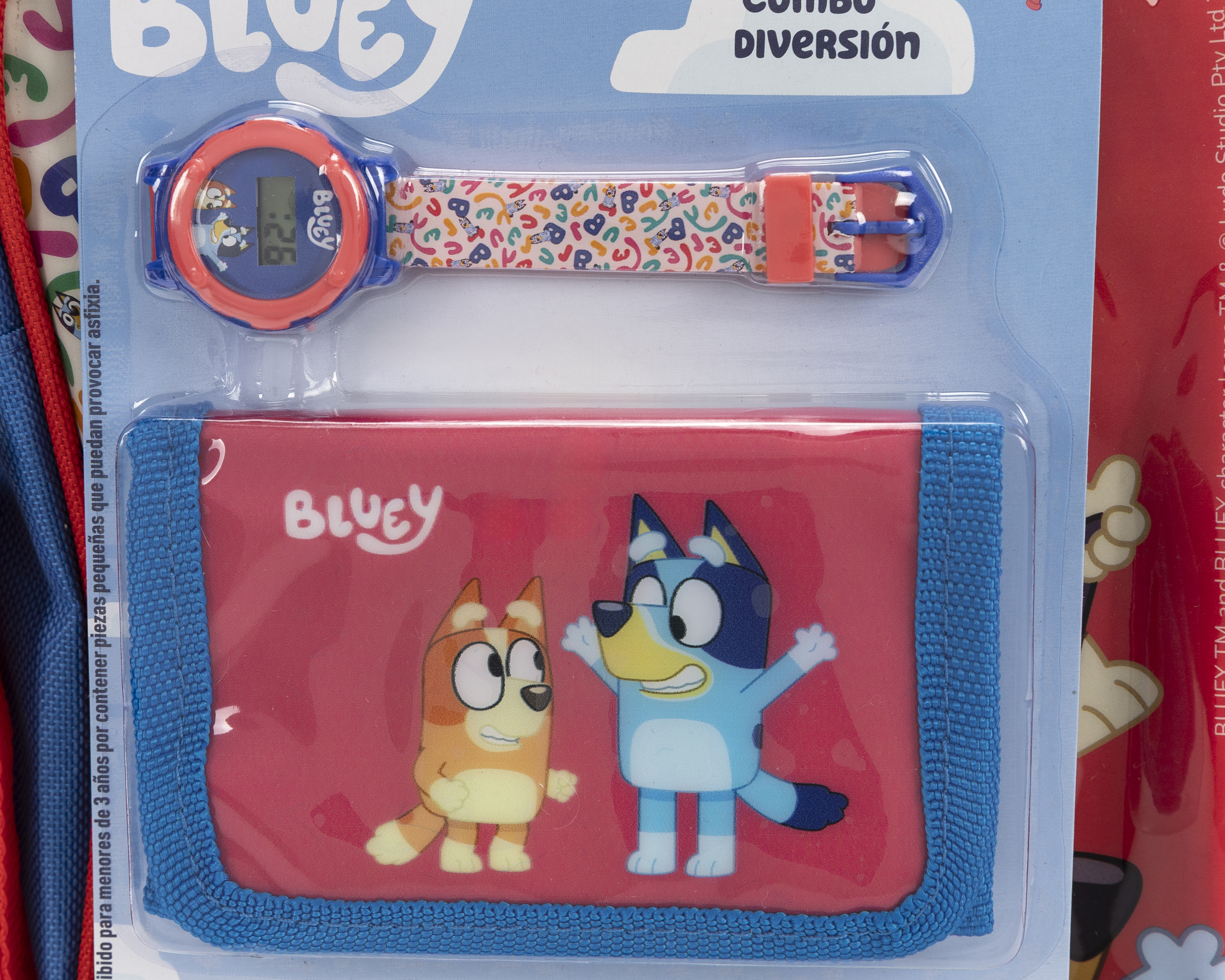 Foto 3 pulgar | Foto 2 | Bolsa Bluey con Reloj y Cartera