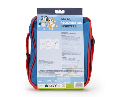 Foto 4 | Foto 4 | Bolsa Bluey con Reloj y Cartera