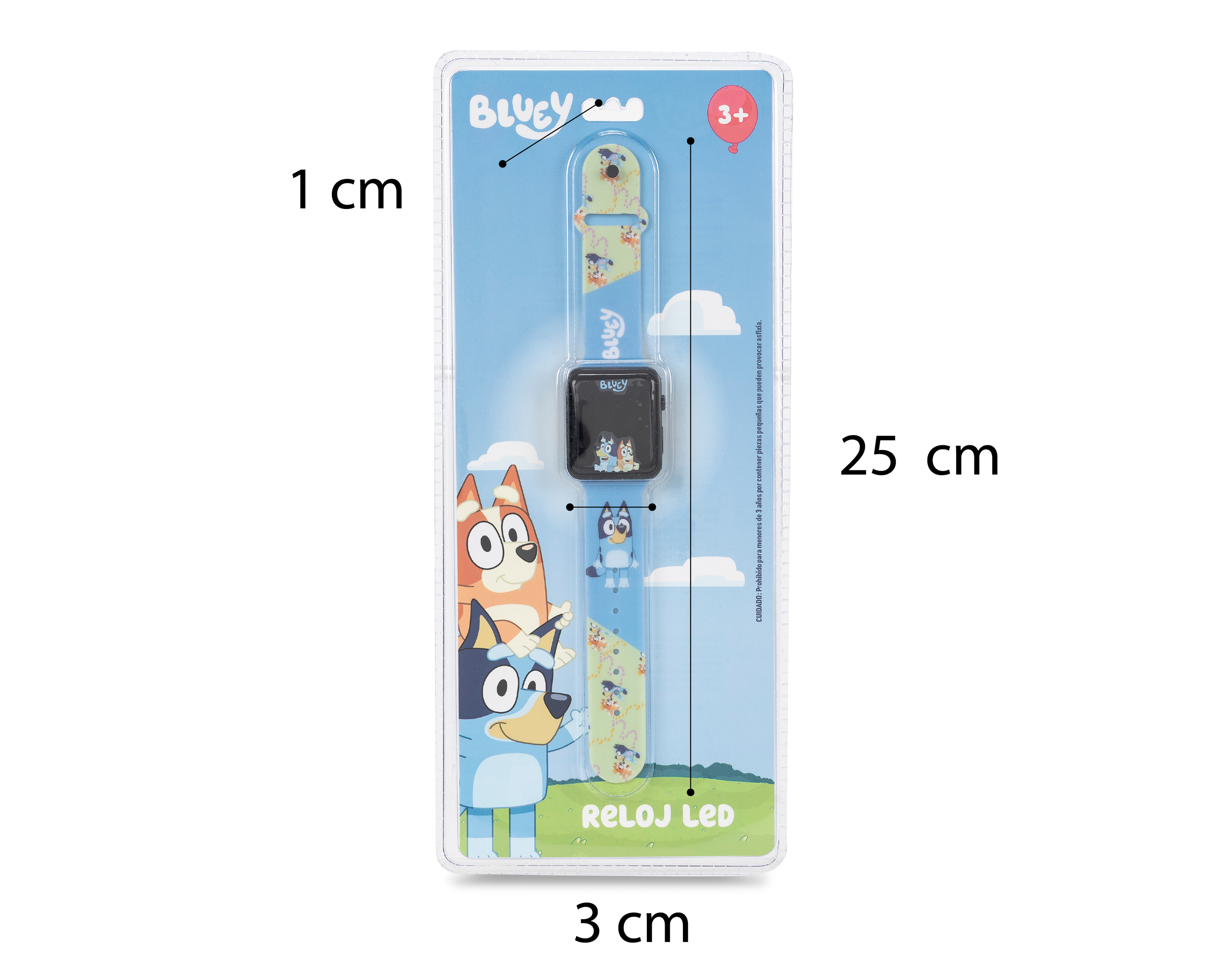 Foto 5 pulgar | Foto 4 | Reloj Bluey para Niño Blbilea Azul
