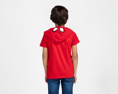 Foto 2 | Foto 2 | Playera con Capucha Roja Marvel Spider-Man para Niño