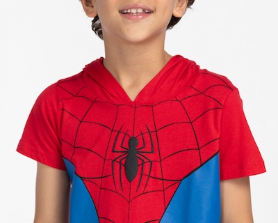 Foto 3 | Foto 3 | Playera con Capucha Roja Marvel Spider-Man para Niño