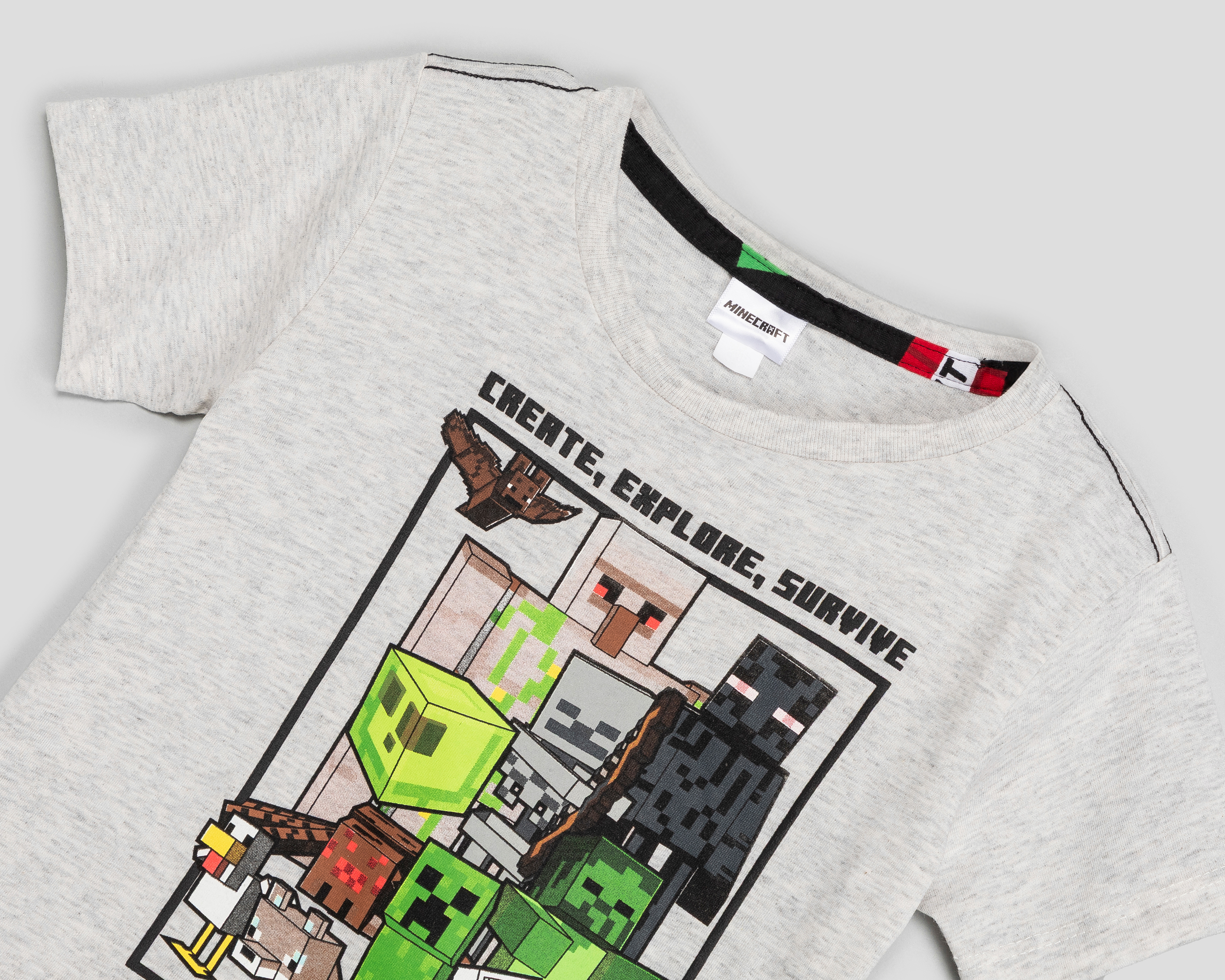 Foto 5 | Foto 5 | Playera Minecraft para Niño 2 Piezas