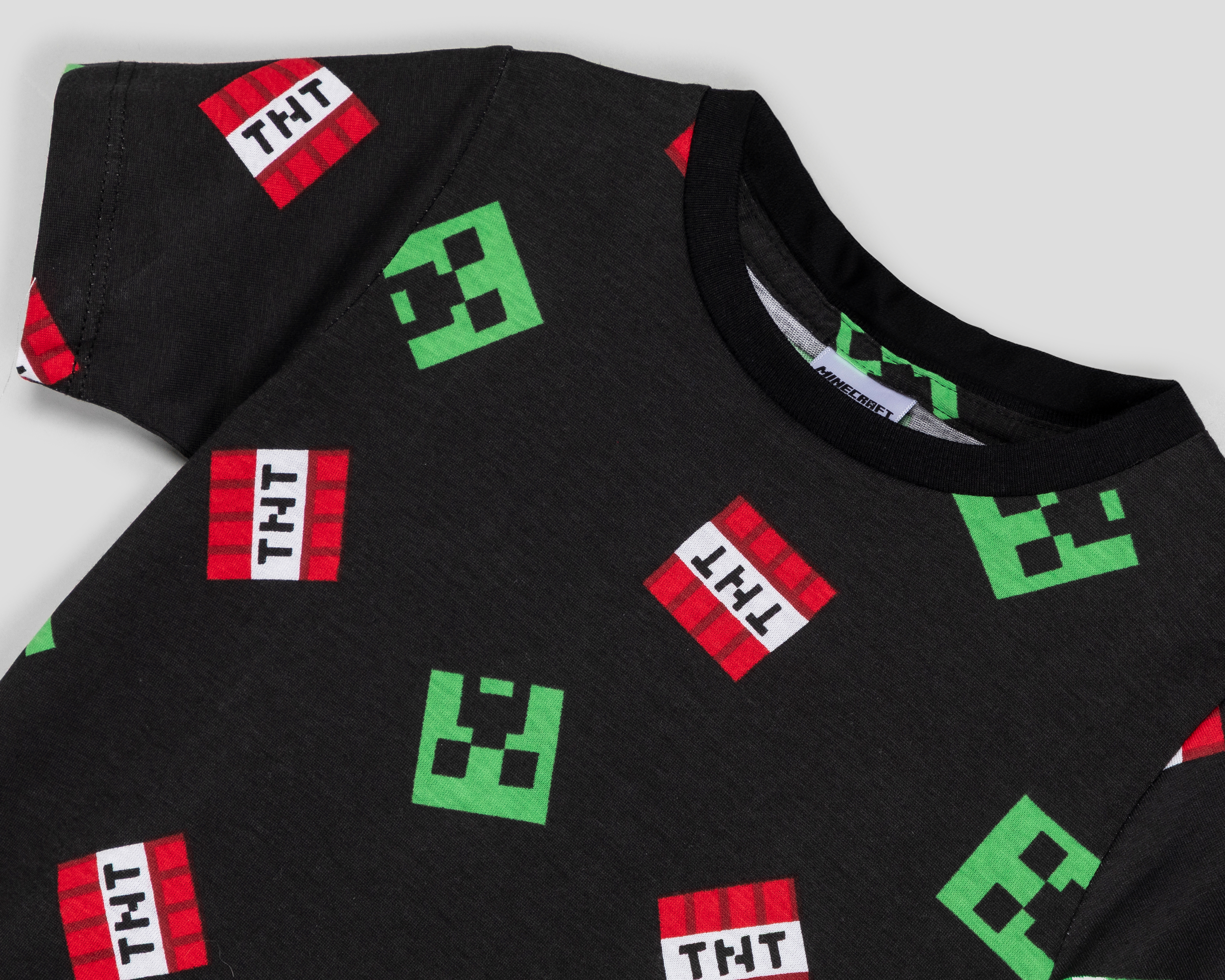 Foto 6 | Foto 6 | Playera Minecraft para Niño 2 Piezas