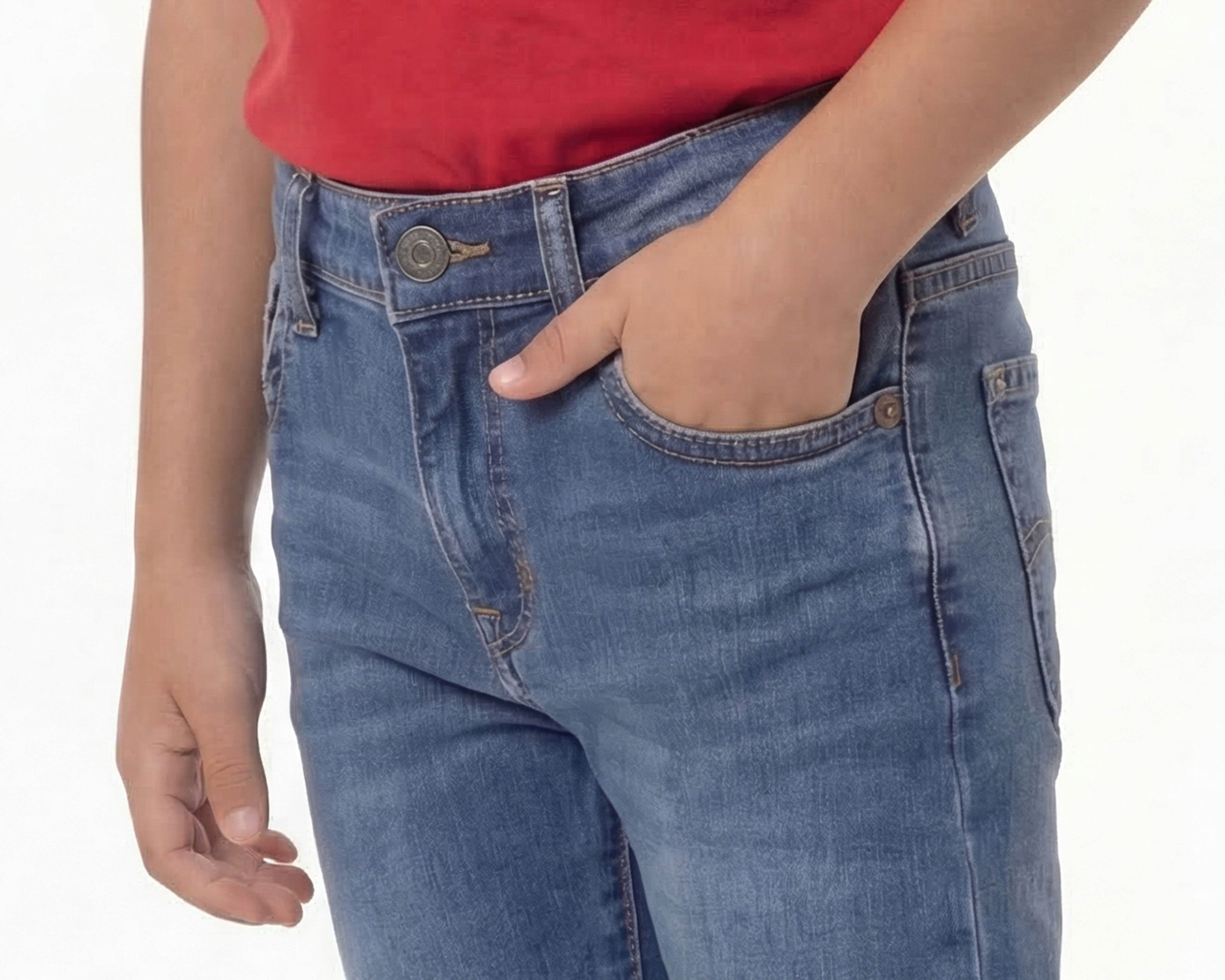 Foto 5 pulgar | Foto 4 | Pantalón Levi's Regular para Niño