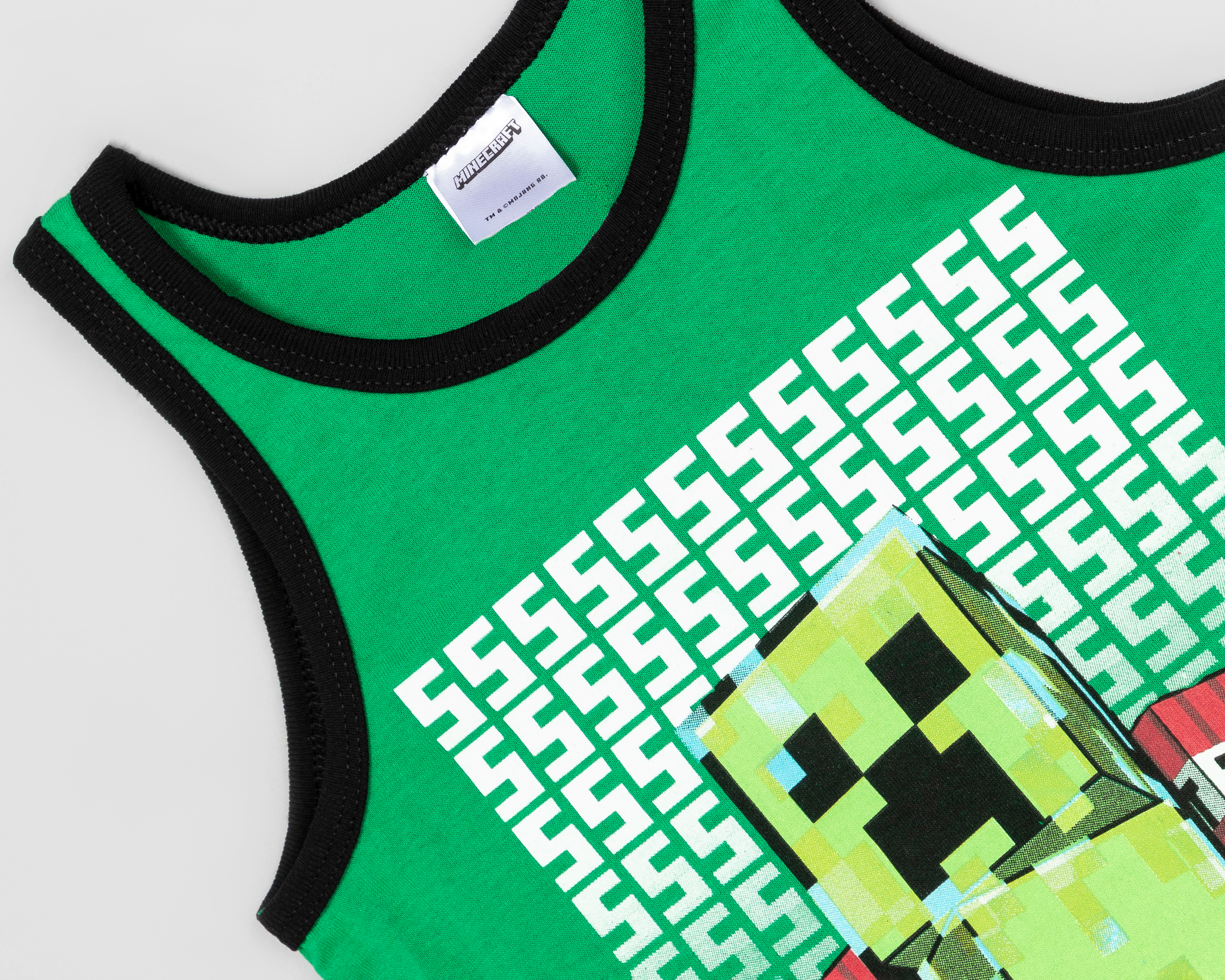 Foto 4 pulgar | Foto 3 | Camiseta Minecraft para Niño 2 Piezas