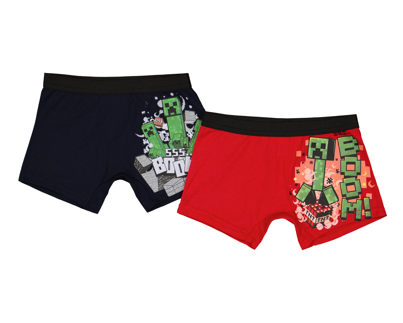 Foto 2 pulgar | Foto 1 | Bóxer Minecraft para Niño 2 Piezas