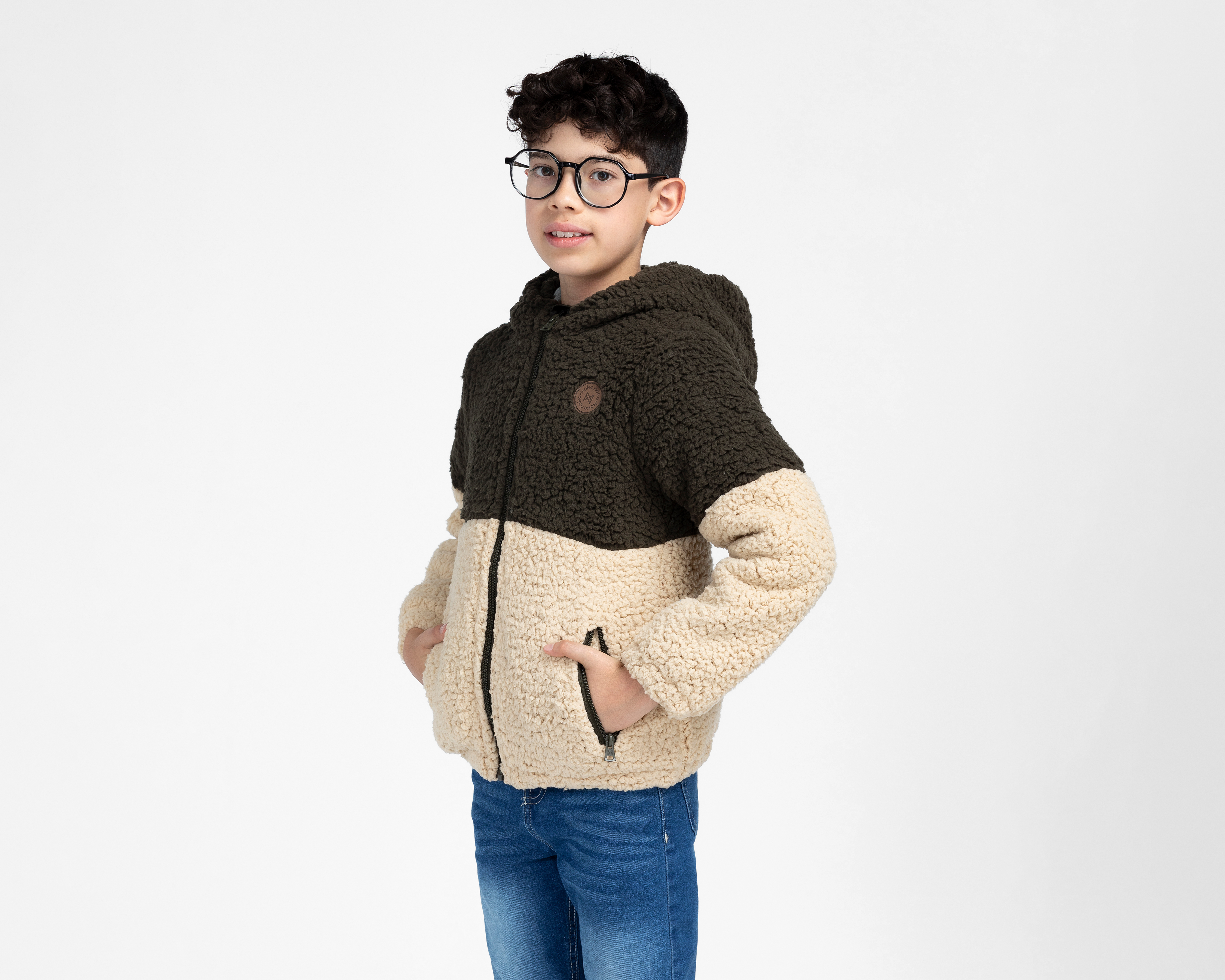 Foto 2 pulgar | Foto 1 | Chamarra Aborregada Koko Noko para Niño