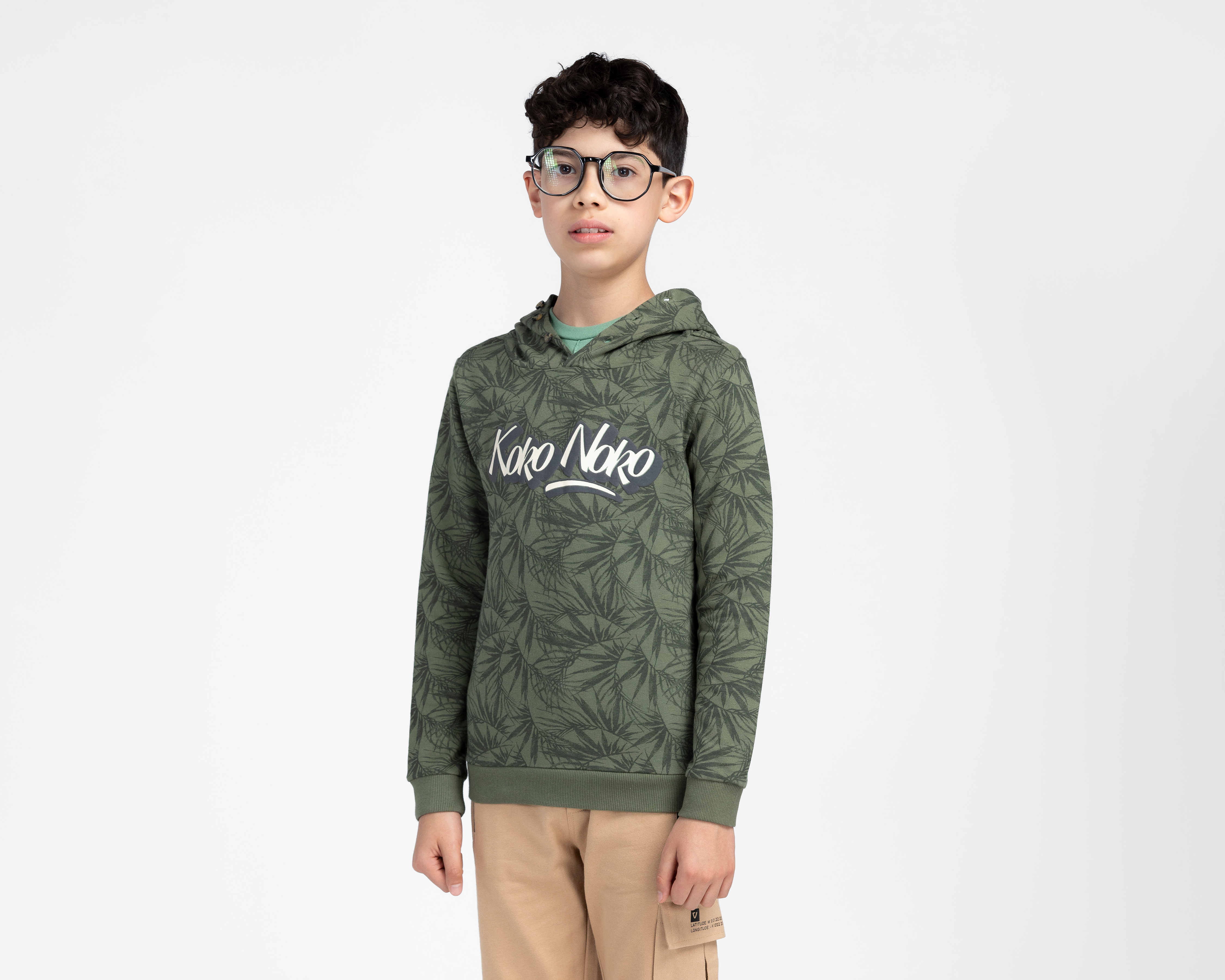 Foto 2 pulgar | Foto 1 | Sudadera con Capucha Koko Noko para Niño