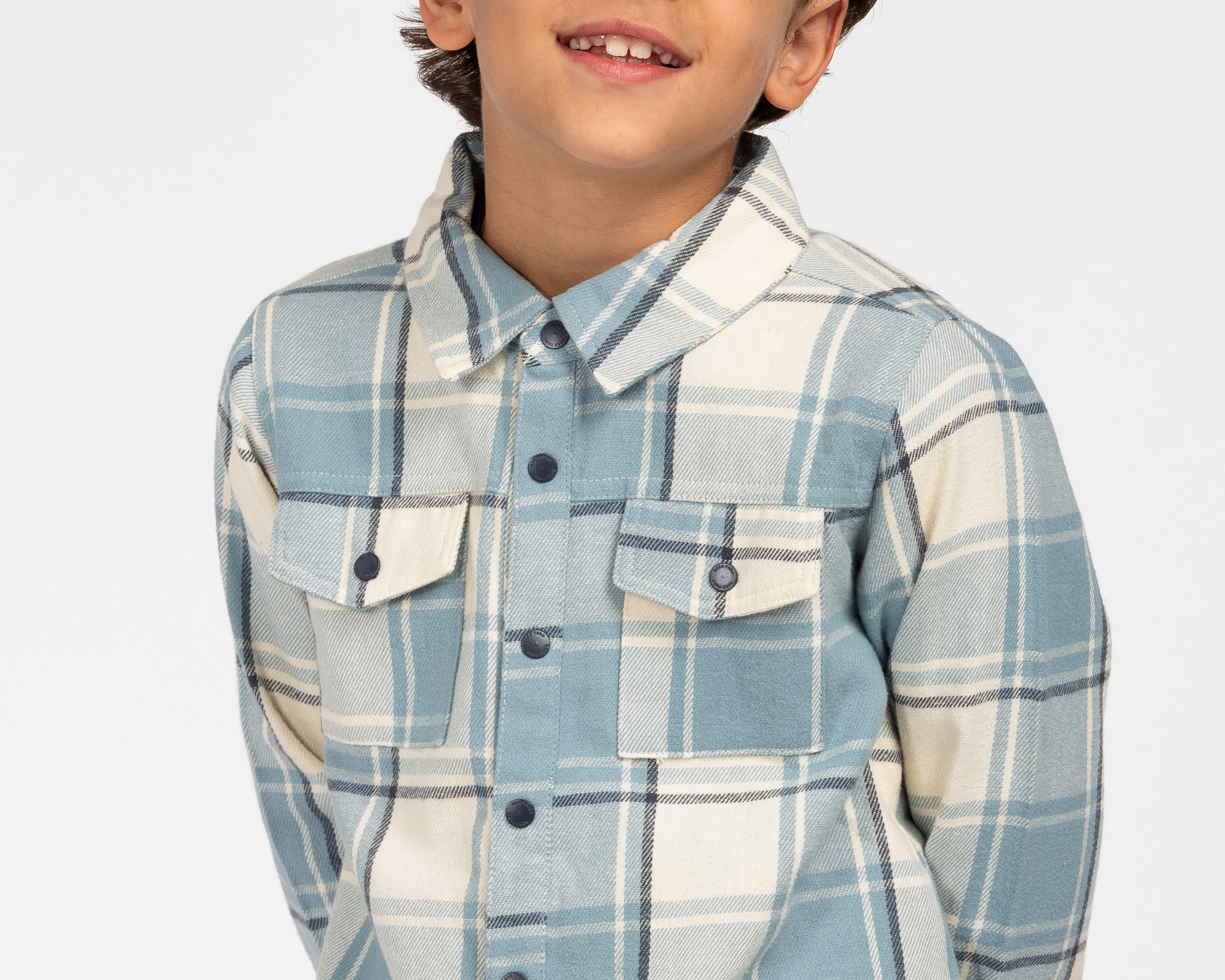Foto 6 pulgar | Foto 4 | Camisa de Cuello Americano Azul Koko Noko para Niño