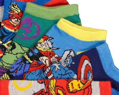 Foto 2 | Foto 2 | Calcetines Marvel para Niño 6 Pares