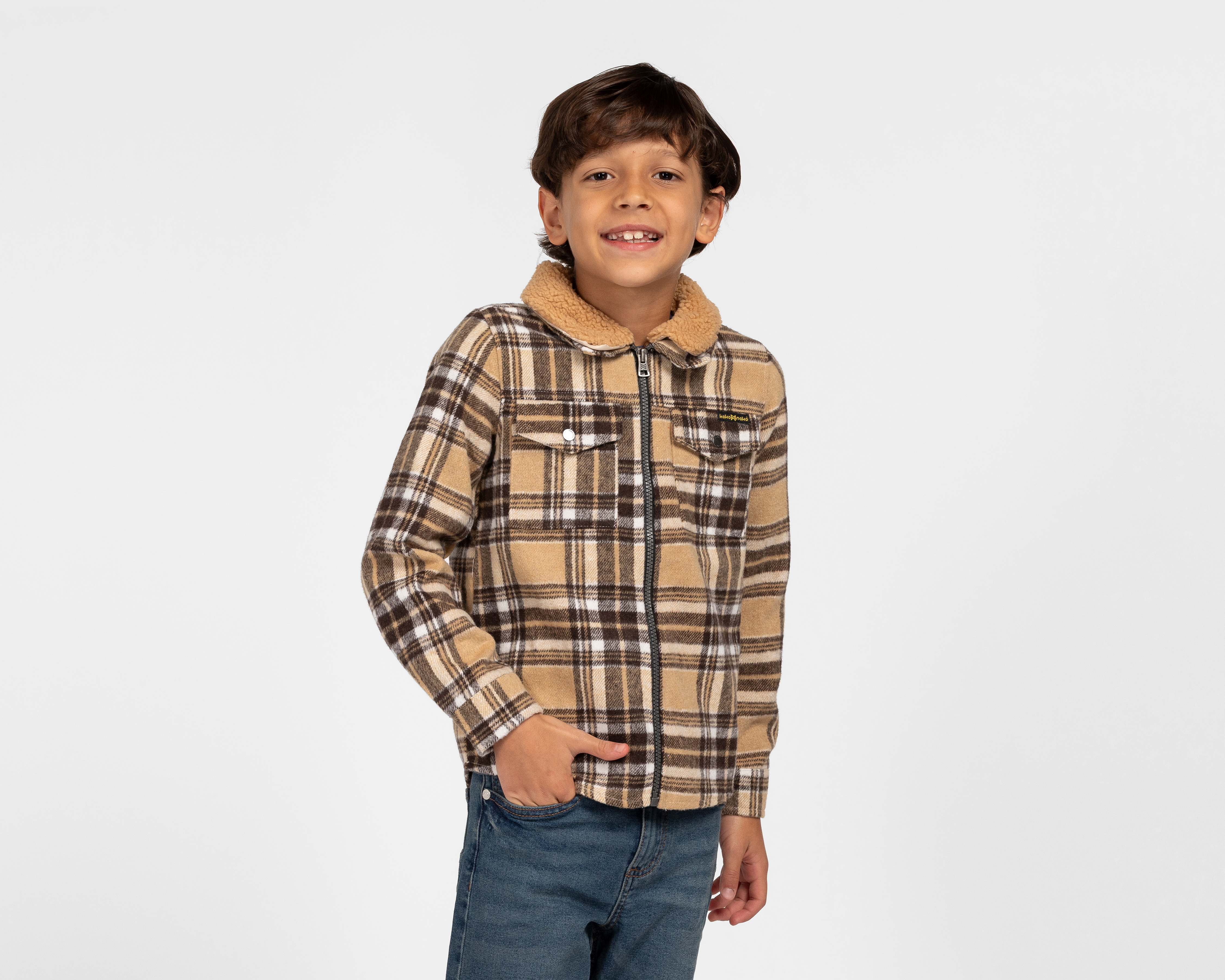 Foto 2 pulgar | Foto 1 | Chamarra Koko Noko para Niño