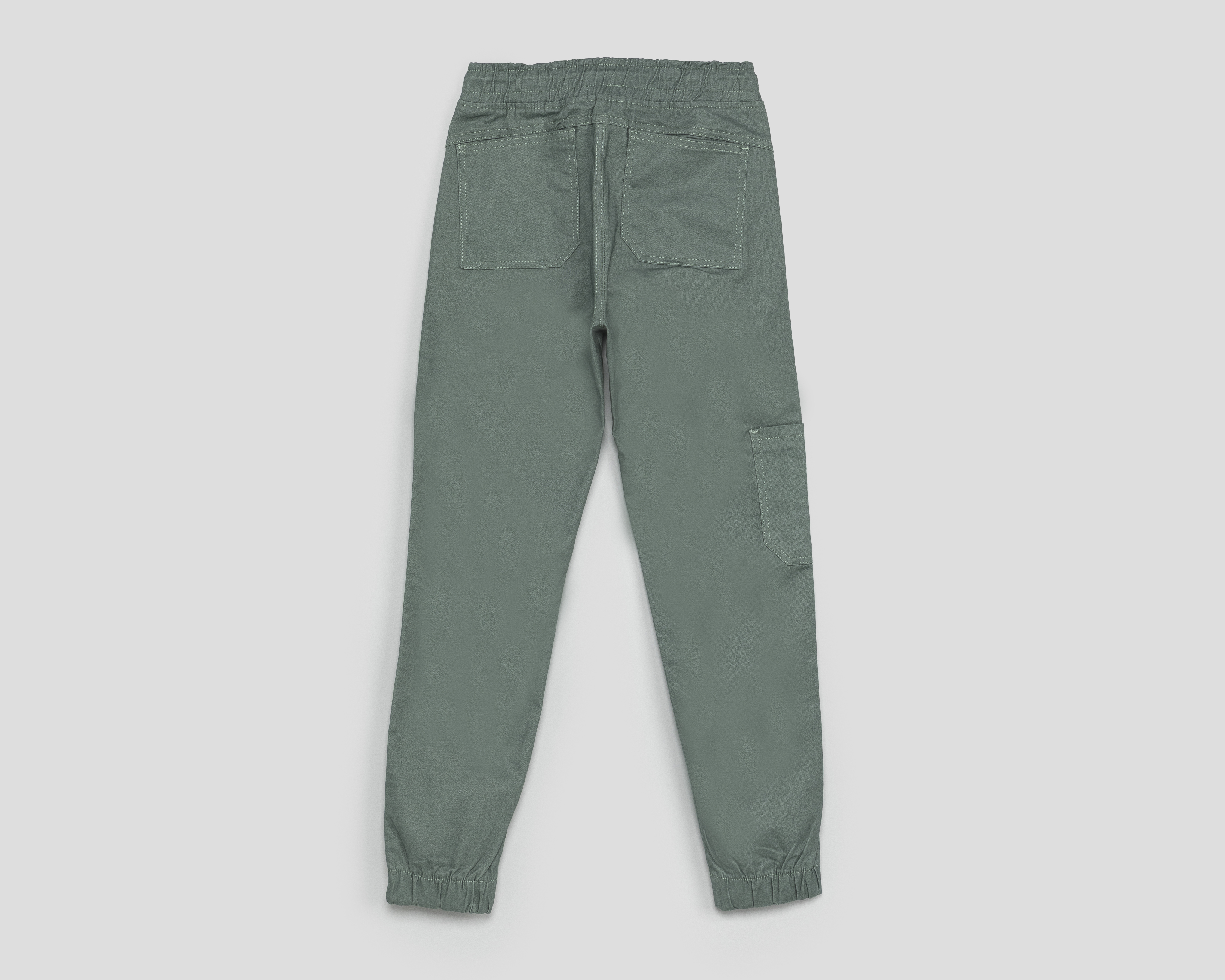 Foto 3 pulgar | Foto 2 | Pantalón de Gabardina Refill Gris Juvenil