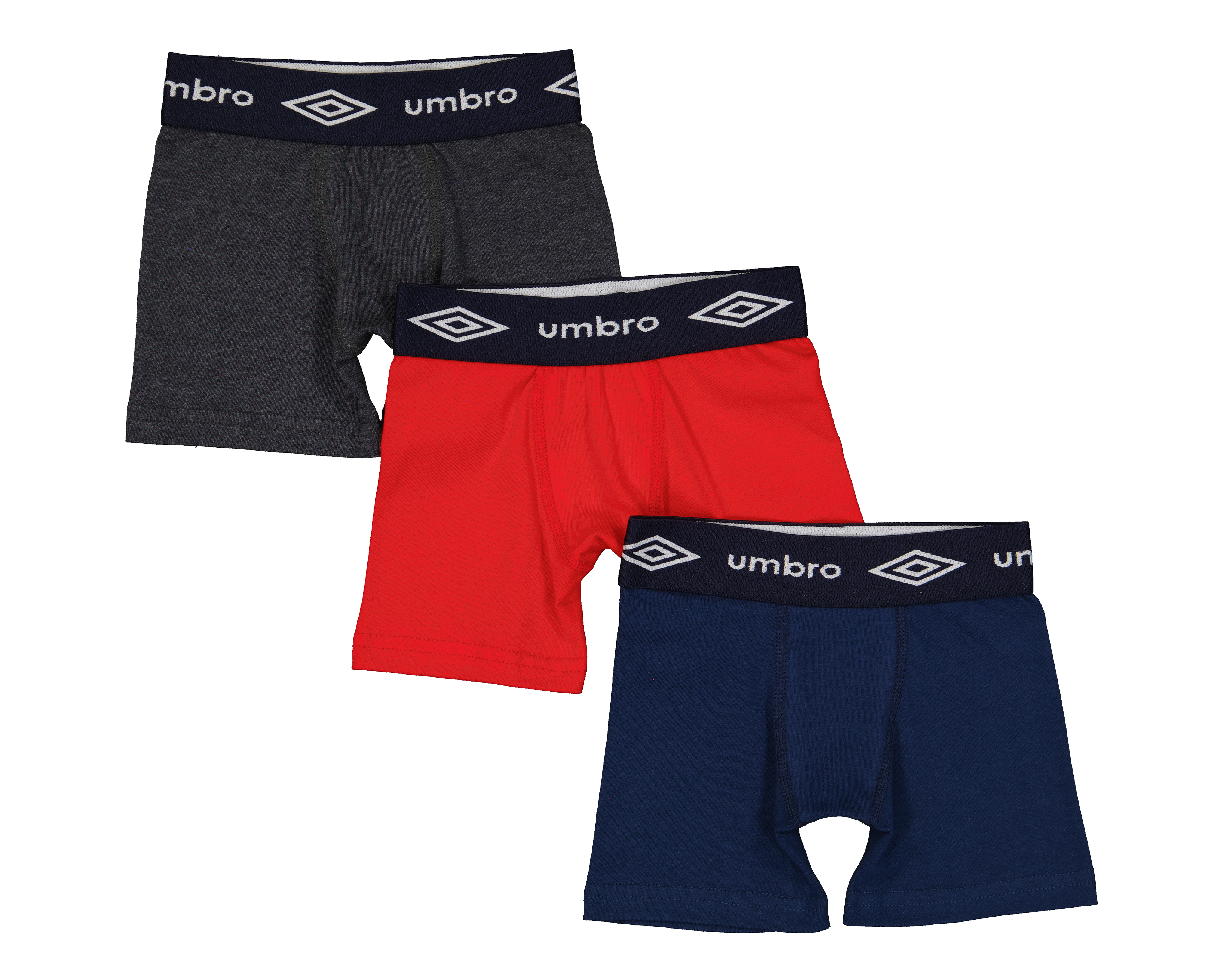 Foto 2 pulgar | Foto 1 | Bóxer Umbro para Niño 3 Piezas