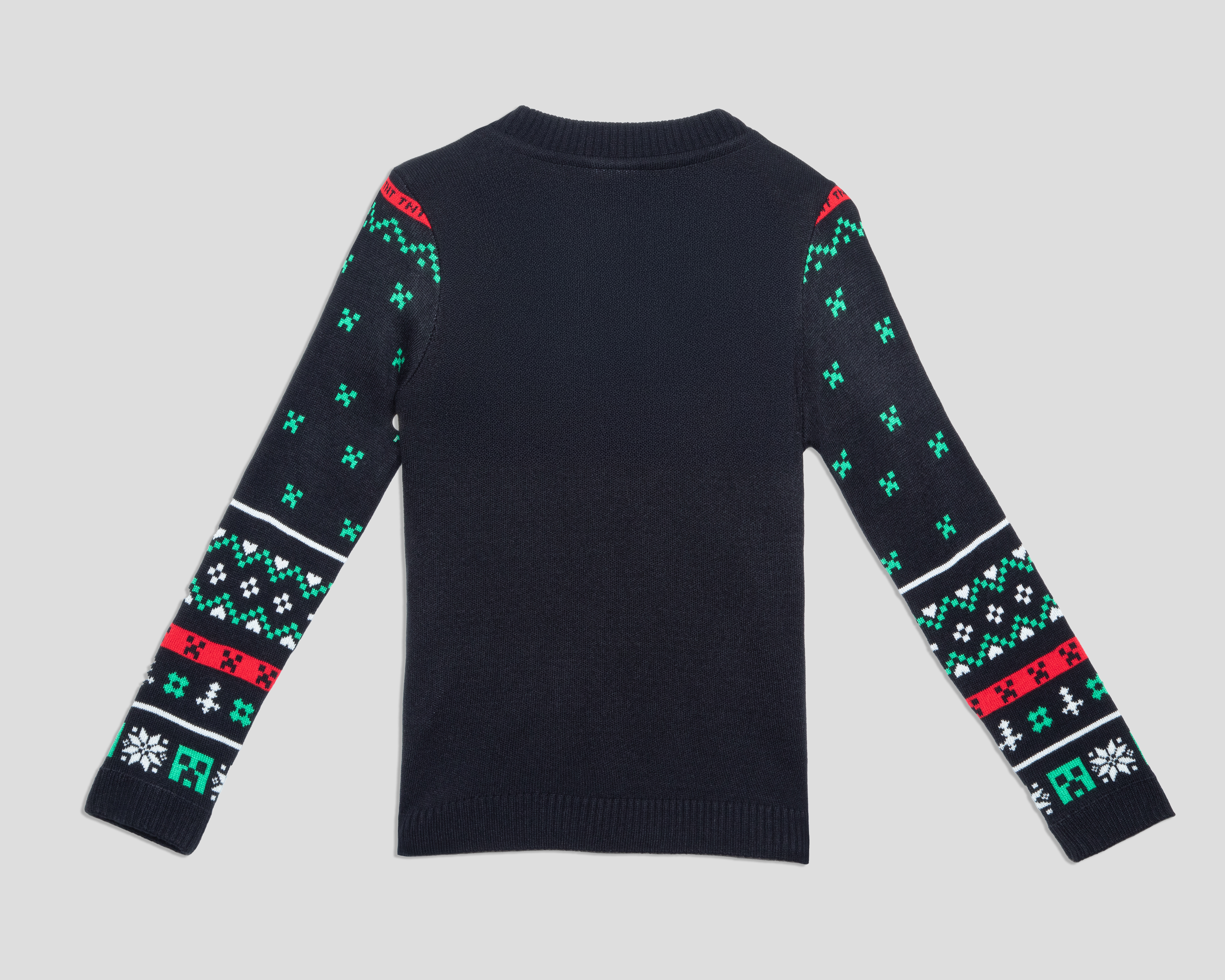 Foto 3 pulgar | Foto 2 | Suéter Navideño Minecraft para Niño