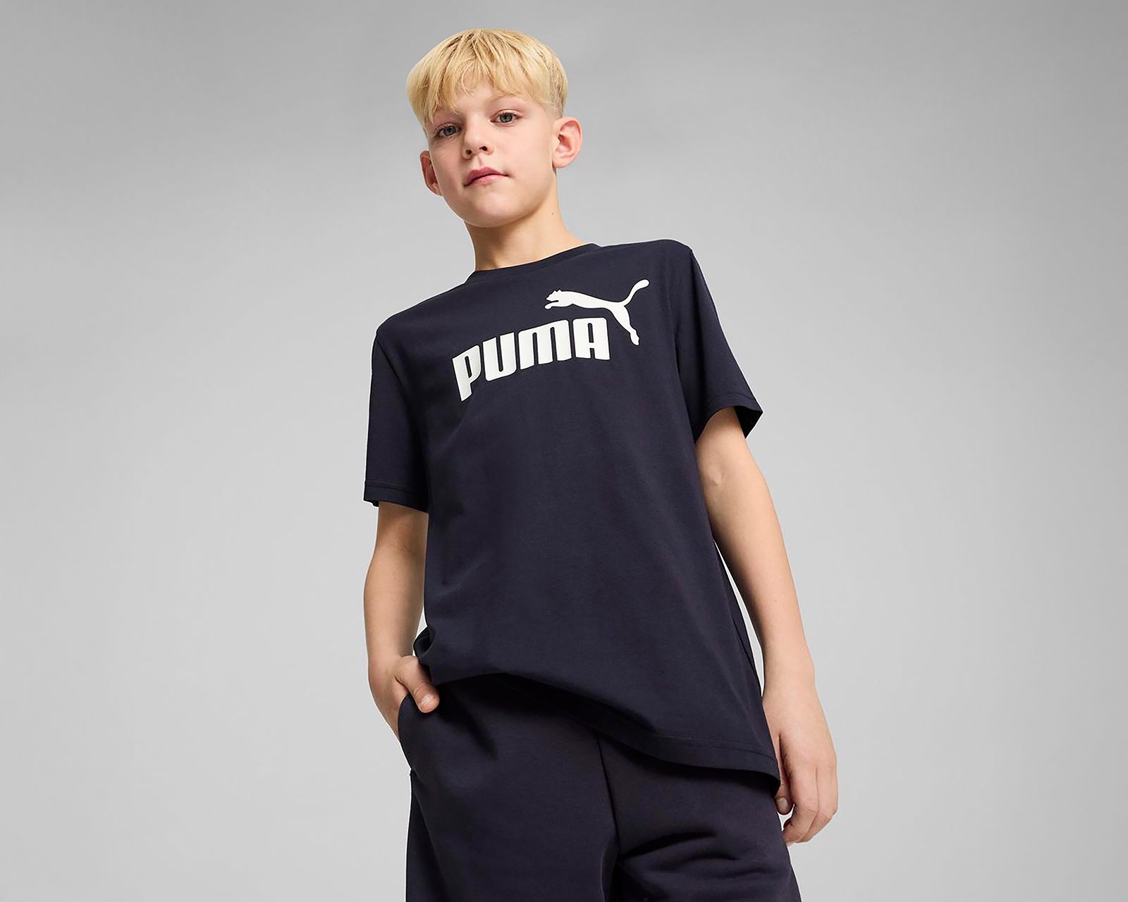 Foto 1 | Foto 1 | Playera Deportiva Puma Essentials No. 1 para Niño