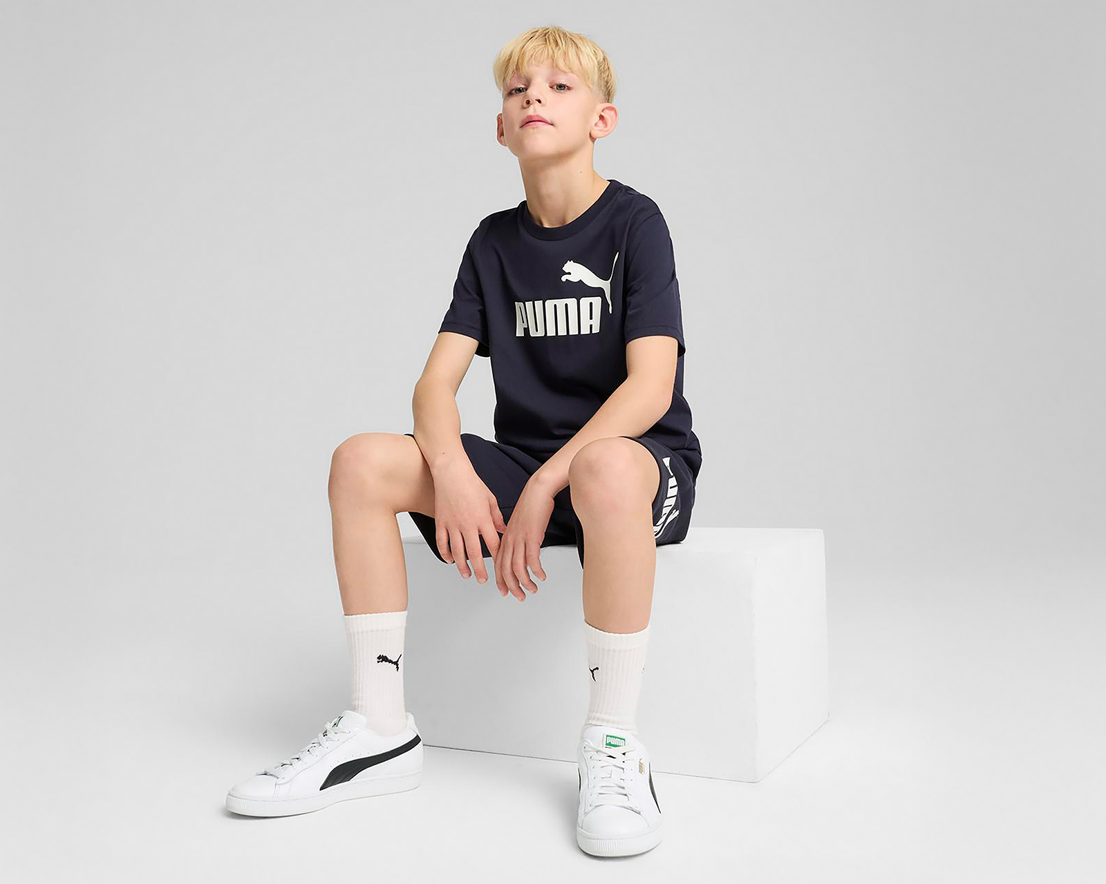 Foto 3 | Foto 3 | Playera Deportiva Puma Essentials No. 1 para Niño