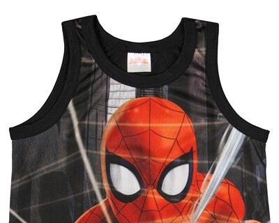 Foto 4 | Foto 4 | Camiseta Interior Marvel Spider-Man para Niño 2 Piezas