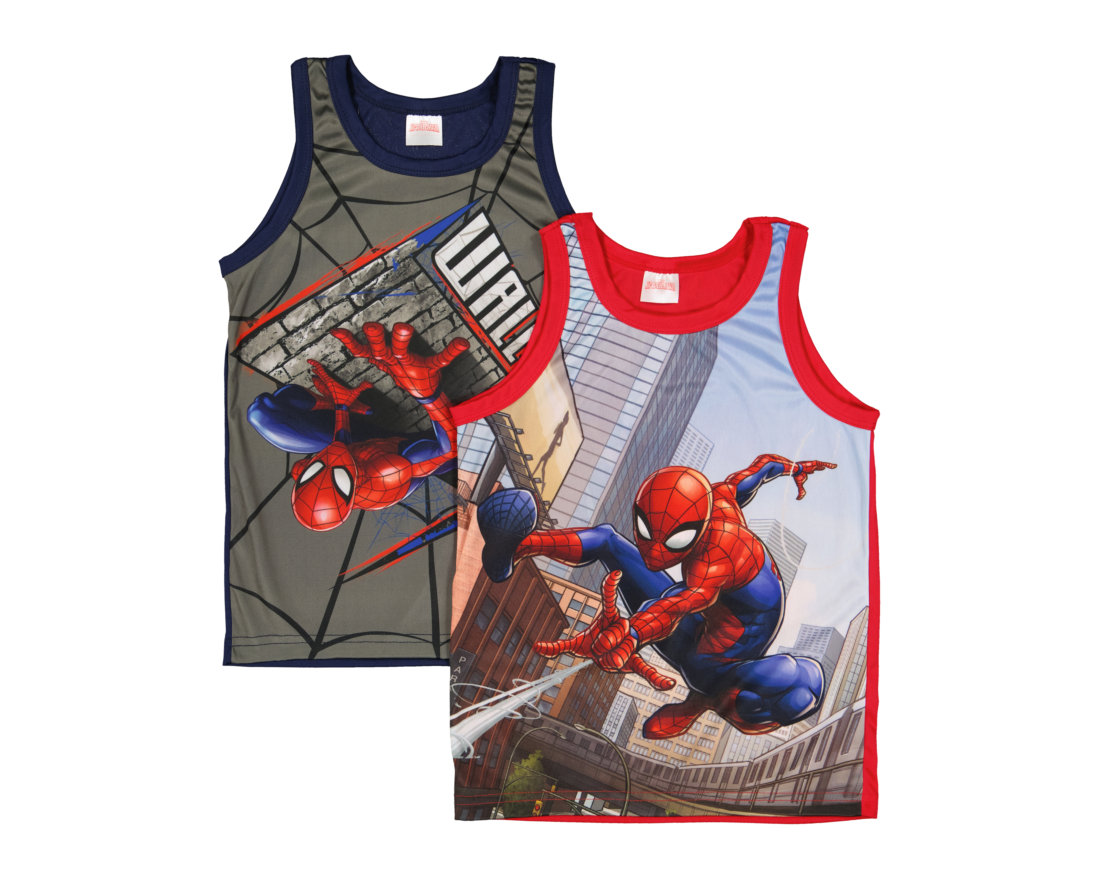 Camiseta Interior Marvel Spider-Man para Niño 2 Piezas