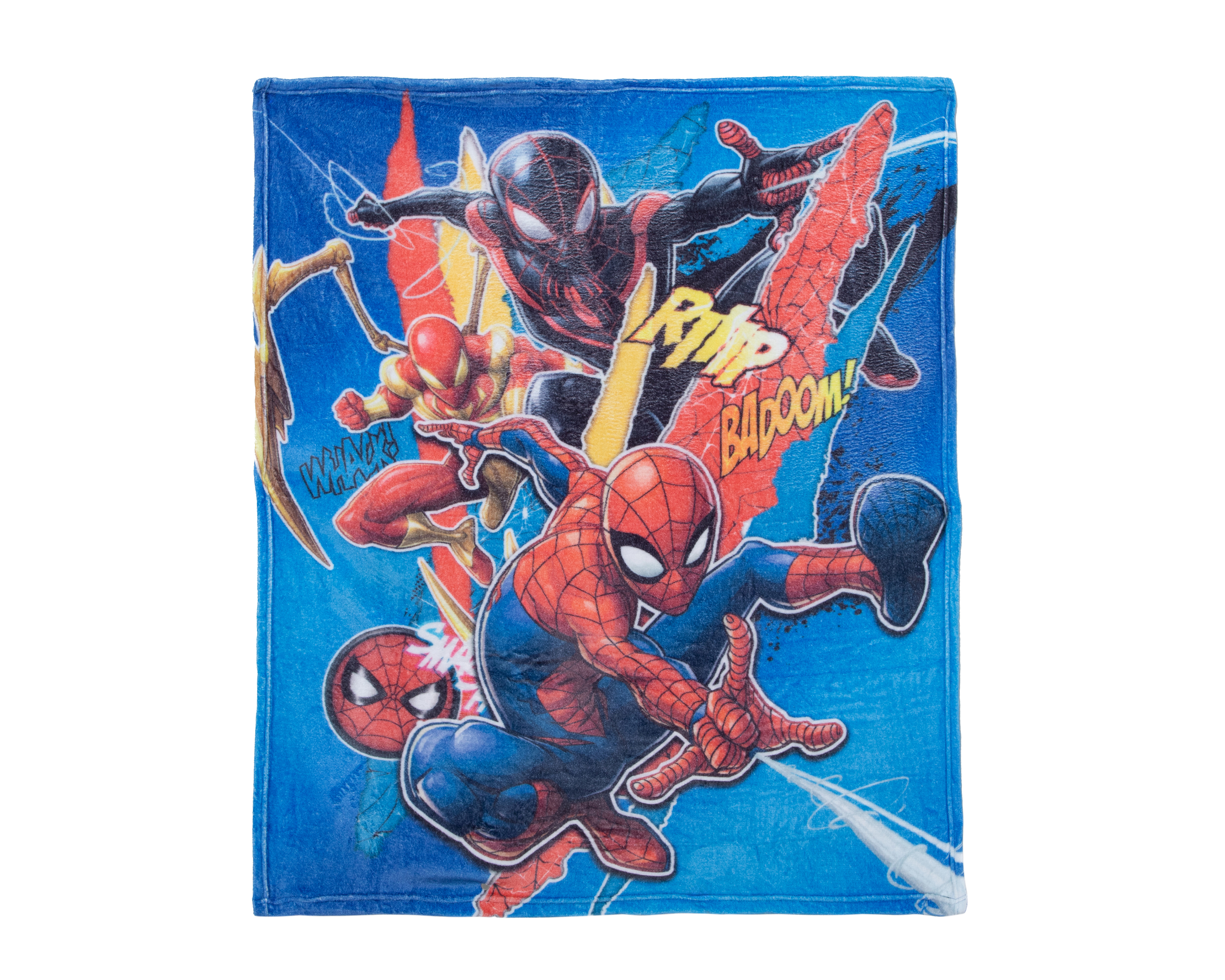 Foto 3 pulgar | Foto 2 | Frazada Individual Marvel Spider-Man Spider Batalla Estampado