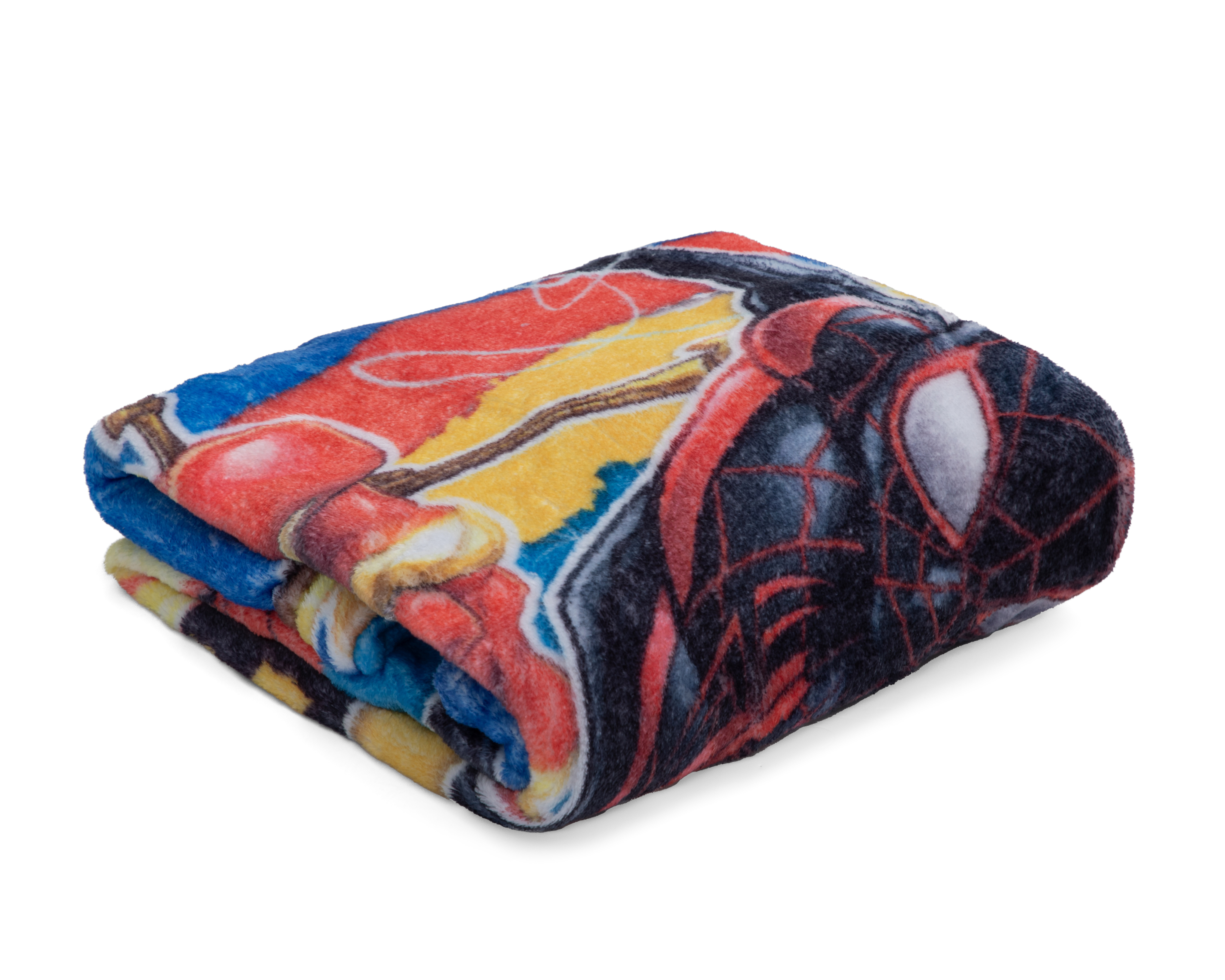 Foto 5 pulgar | Foto 4 | Frazada Individual Marvel Spider-Man Spider Batalla Estampado