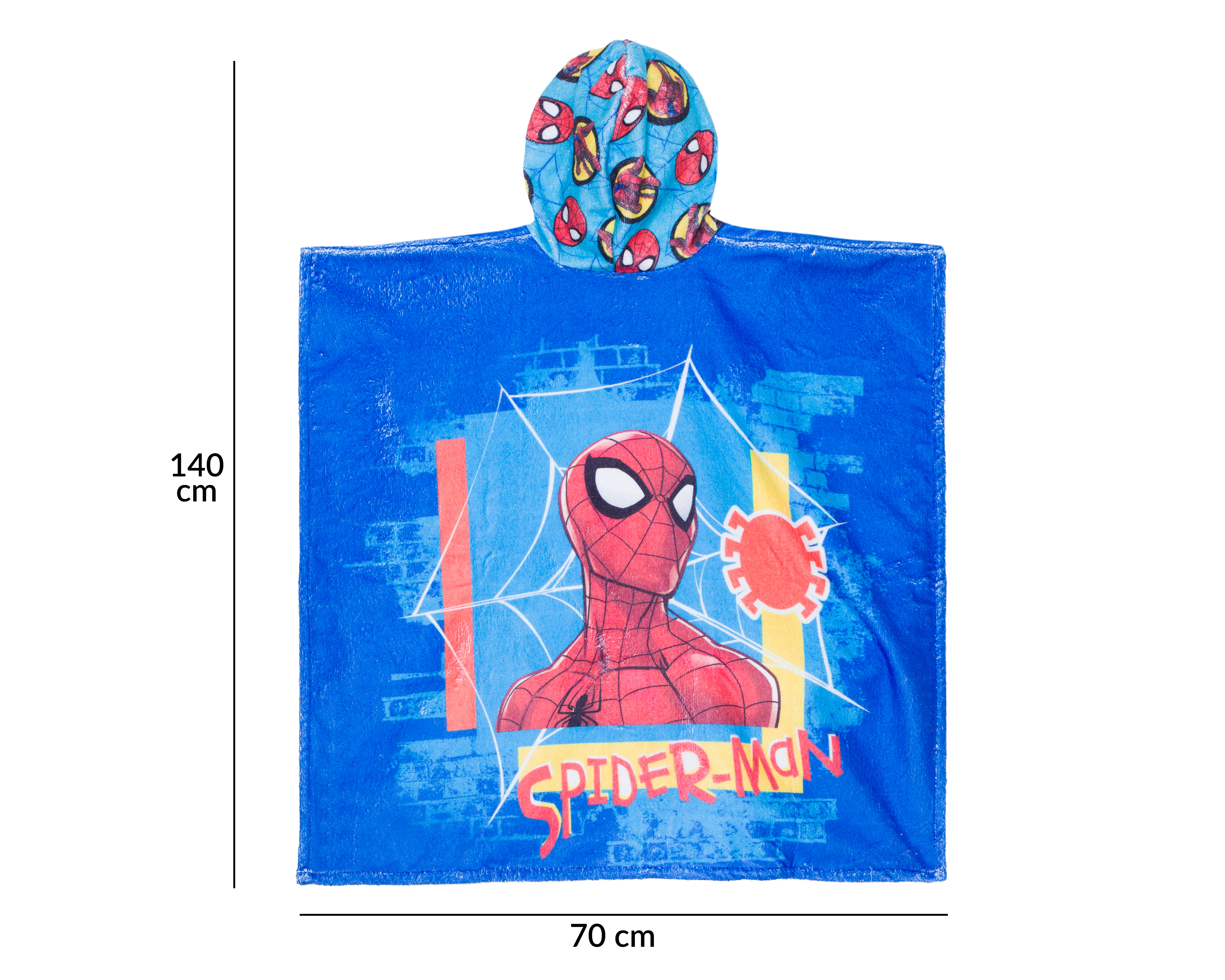 Foto 5 pulgar | Foto 4 | Toalla con Capucha para Niño Marvel Spider-Man Spider Hero