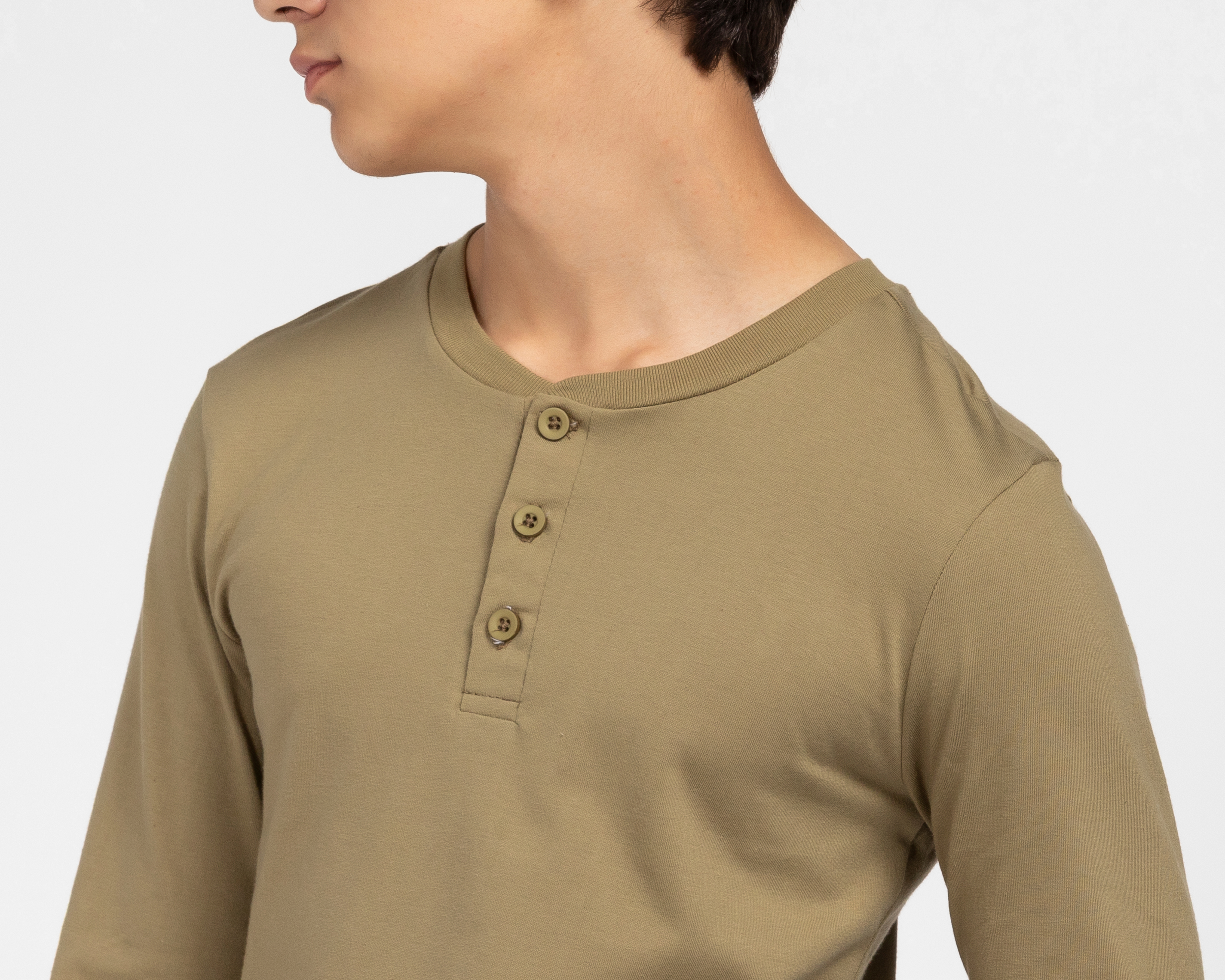 Foto 5 pulgar | Foto 4 | Playera Polo Refill Cuello Mao Manga Larga Verde para Niño