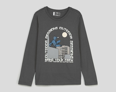 Foto 1 | Foto 1 | Playera de Cuello Redondo Gris Neo*City Juvenil