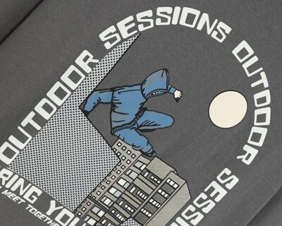 Foto 3 | Foto 3 | Playera de Cuello Redondo Gris Neo*City Juvenil