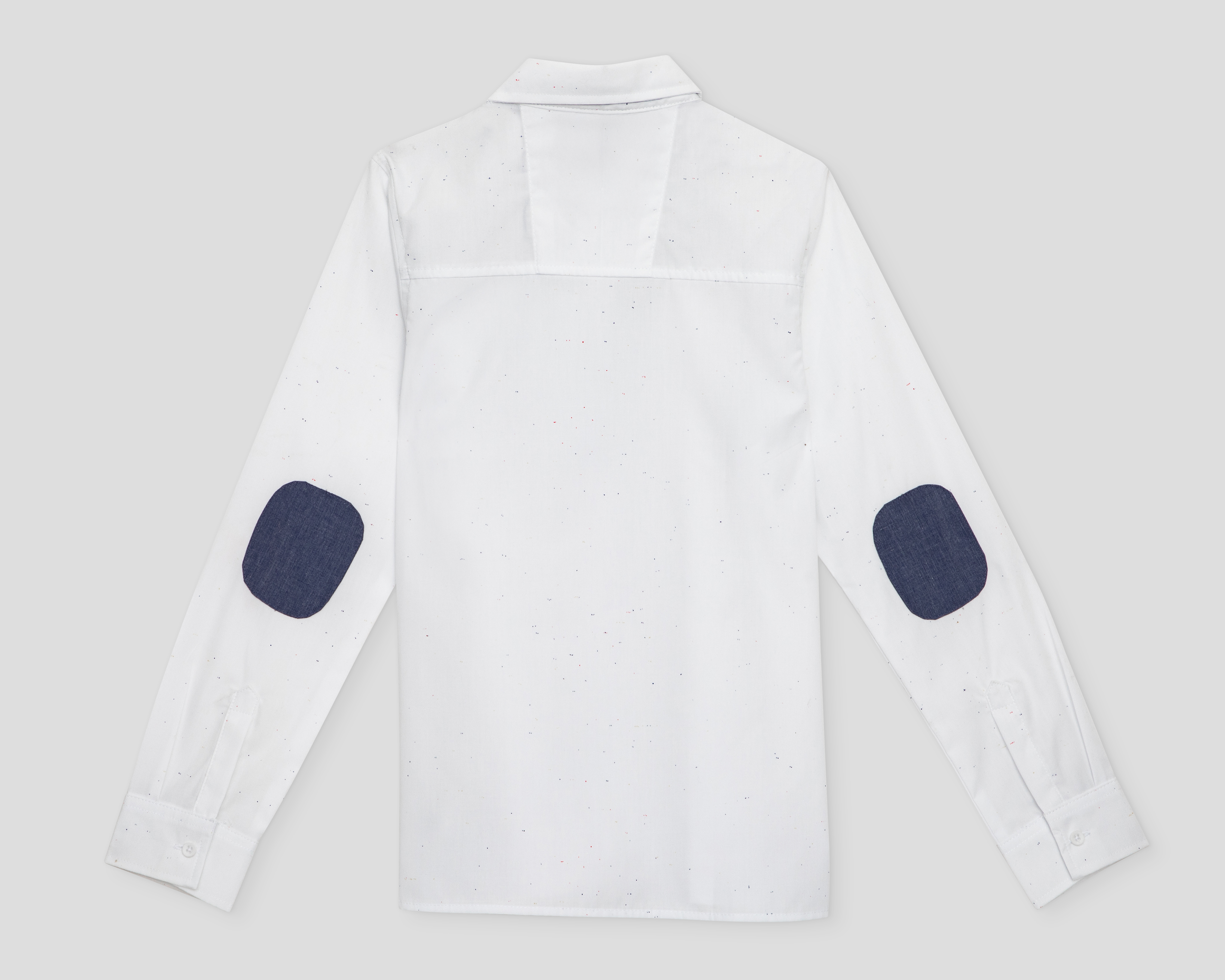 Foto 3 pulgar | Foto 2 | Camisa de Cuello Americano Blanca Refill para Niño