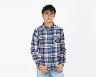 Camisa de Cuello Americano Multicolor Refill Juvenil