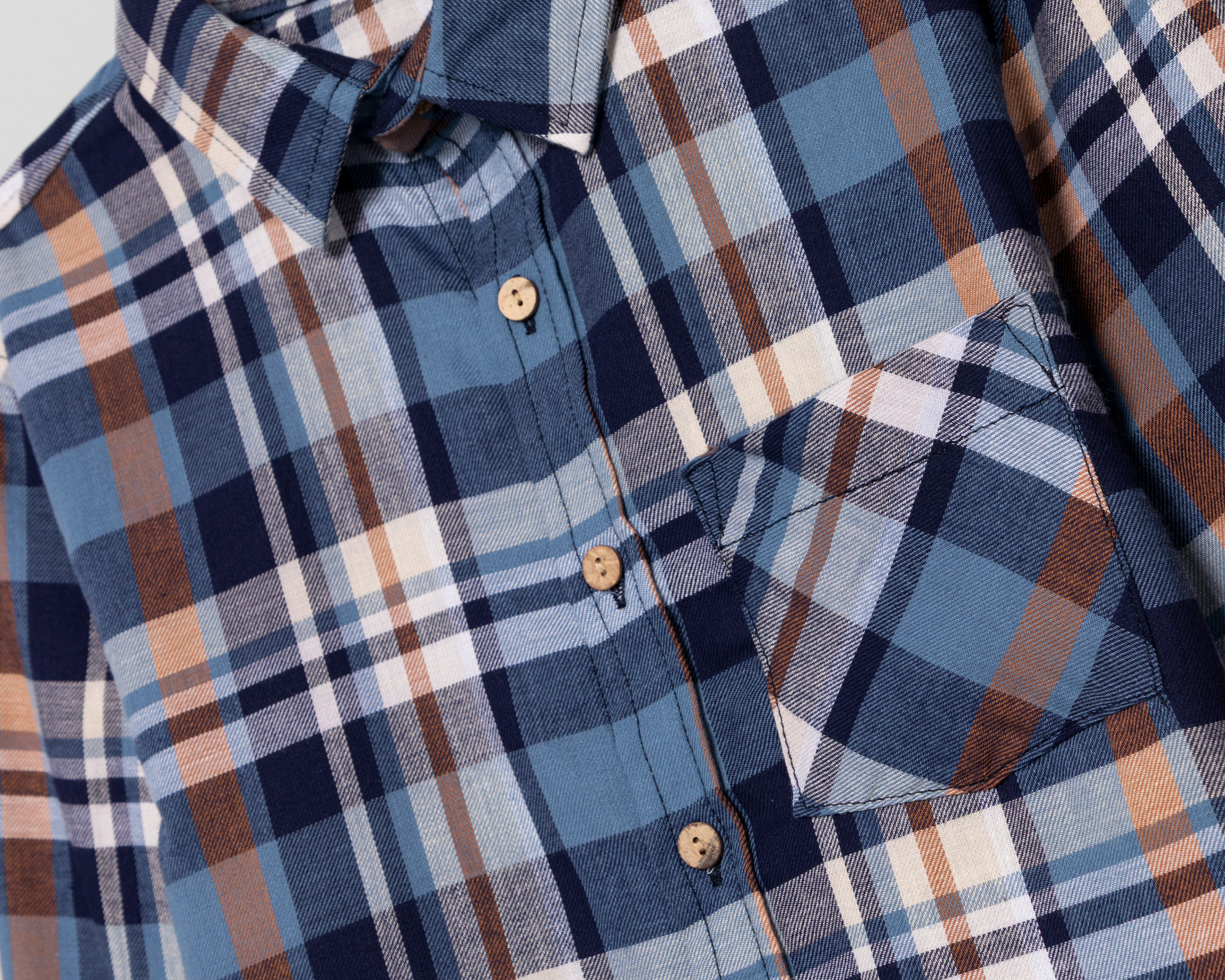 Foto 4 pulgar | Foto 3 | Camisa de Cuello Americano Multicolor Refill Juvenil